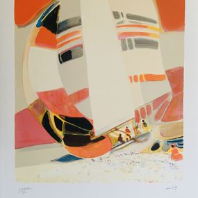 Print, Voiles oranges, Paul Ambille