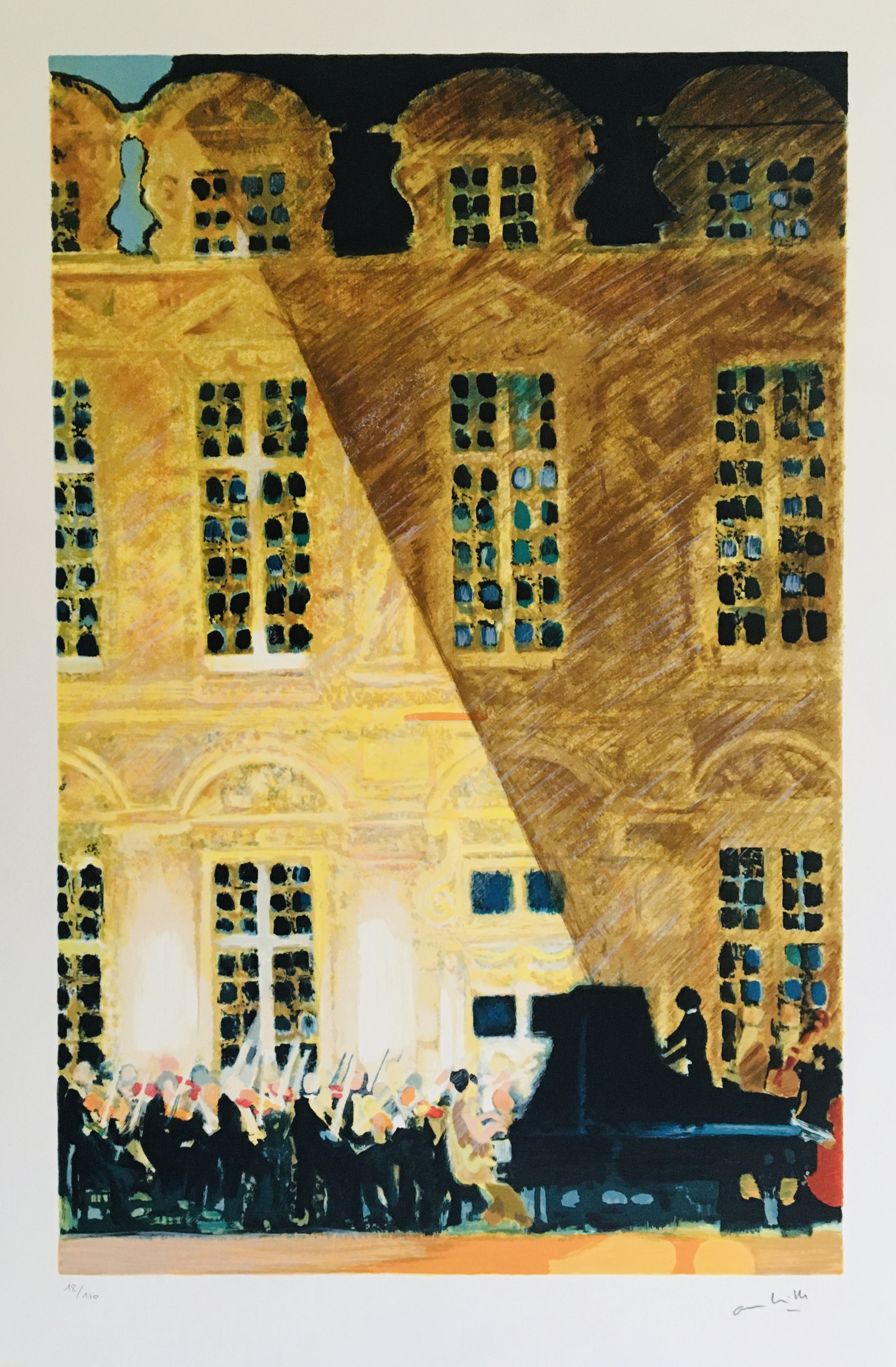 Paul Ambille, Concert au Louvre Paul Ambille, Concert au Louvre