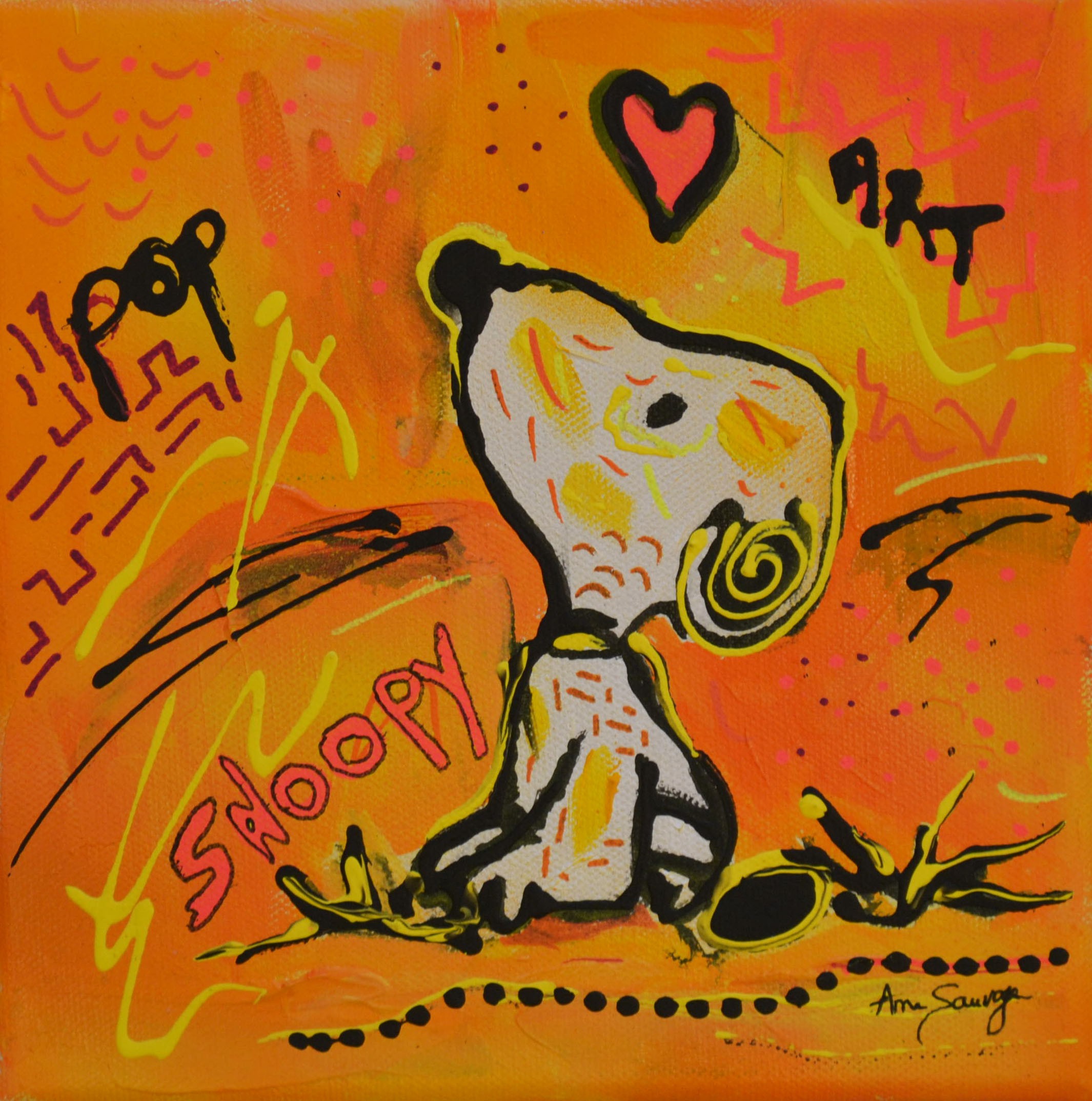 Âme Sauvage, Snoopy rêvasse Âme Sauvage, Snoopy rêvasse