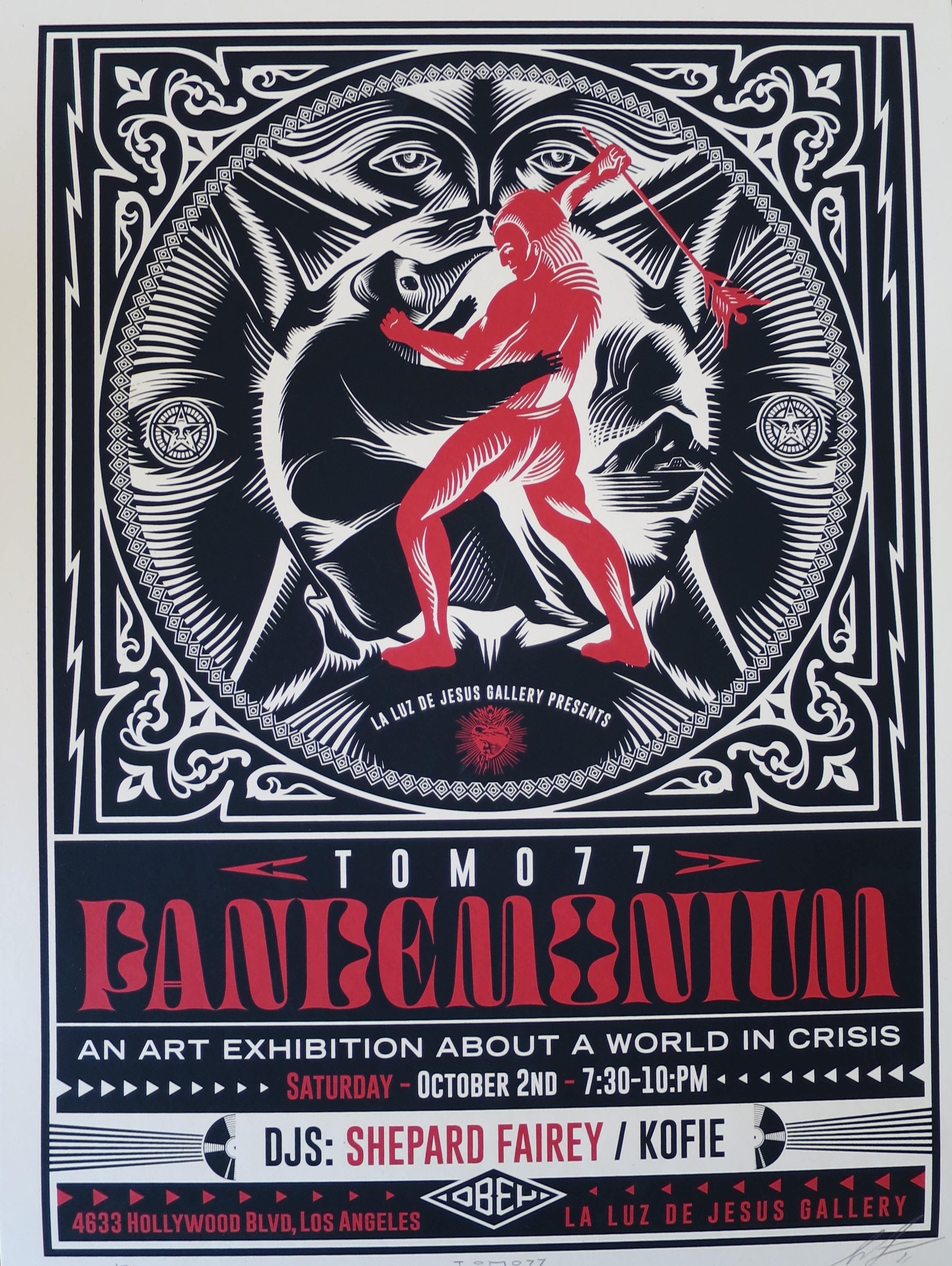 Shepard Fairey (Obey), Pandemonium Shepard Fairey (Obey), Pandemonium