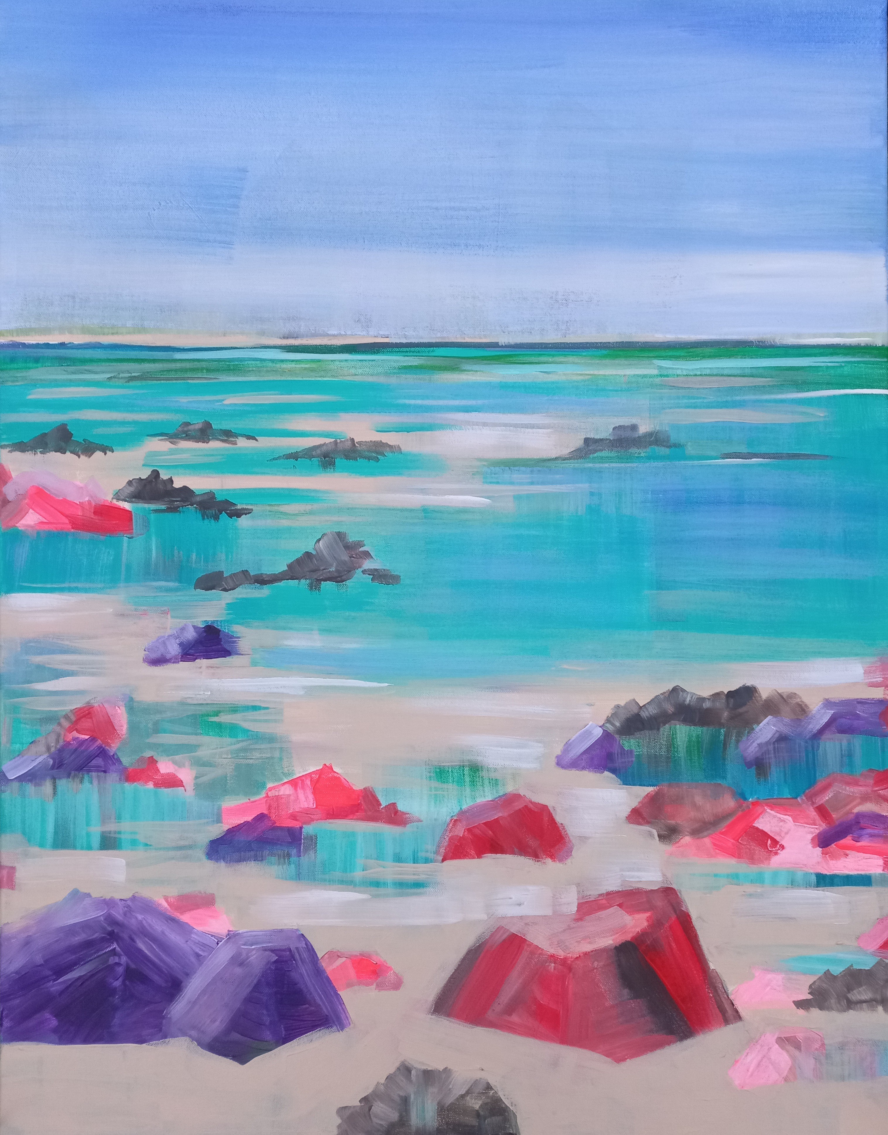 Charlotte Pivard, Playa Es Caragol Charlotte Pivard, Playa Es Caragol