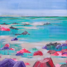 Pintura, Playa Es Caragol, Charlotte Pivard