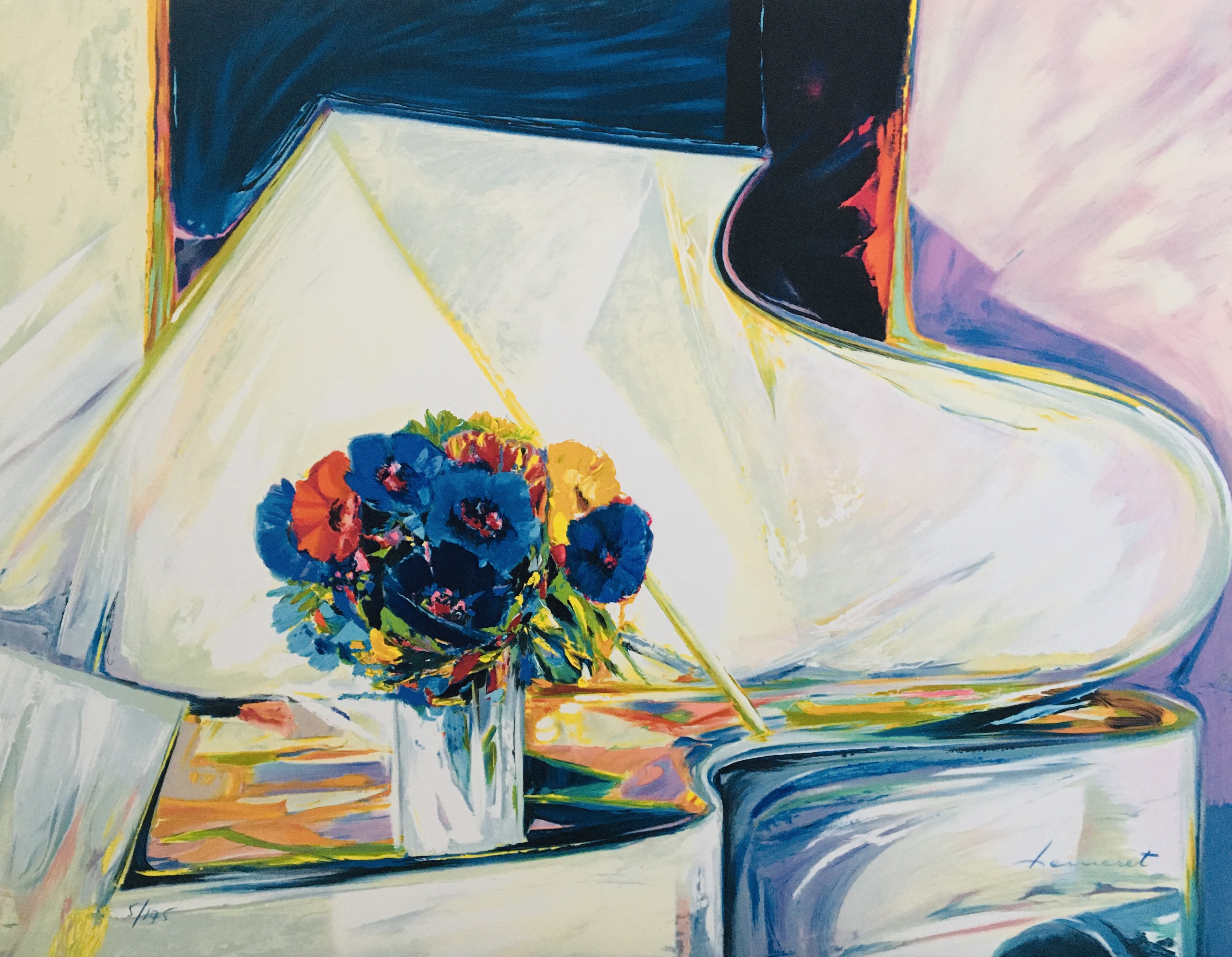 Claude Hemeret, Bouquet au piano Claude Hemeret, Bouquet au piano