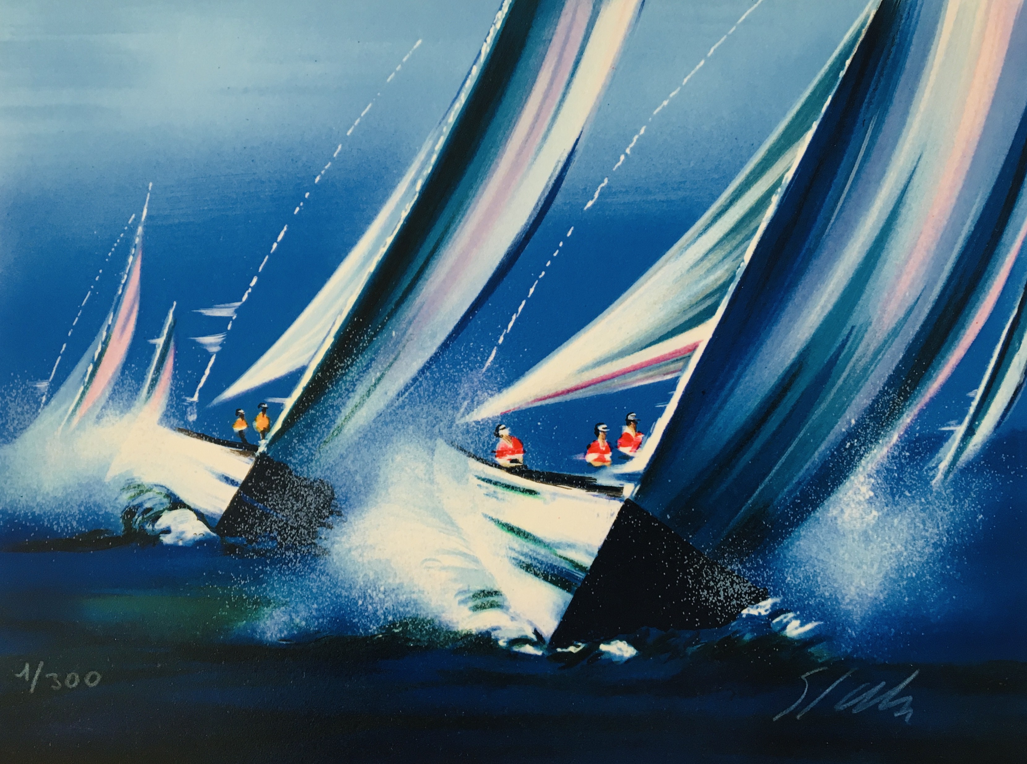 Victor Spahn, Les grandes voiles Victor Spahn, Les grandes voiles