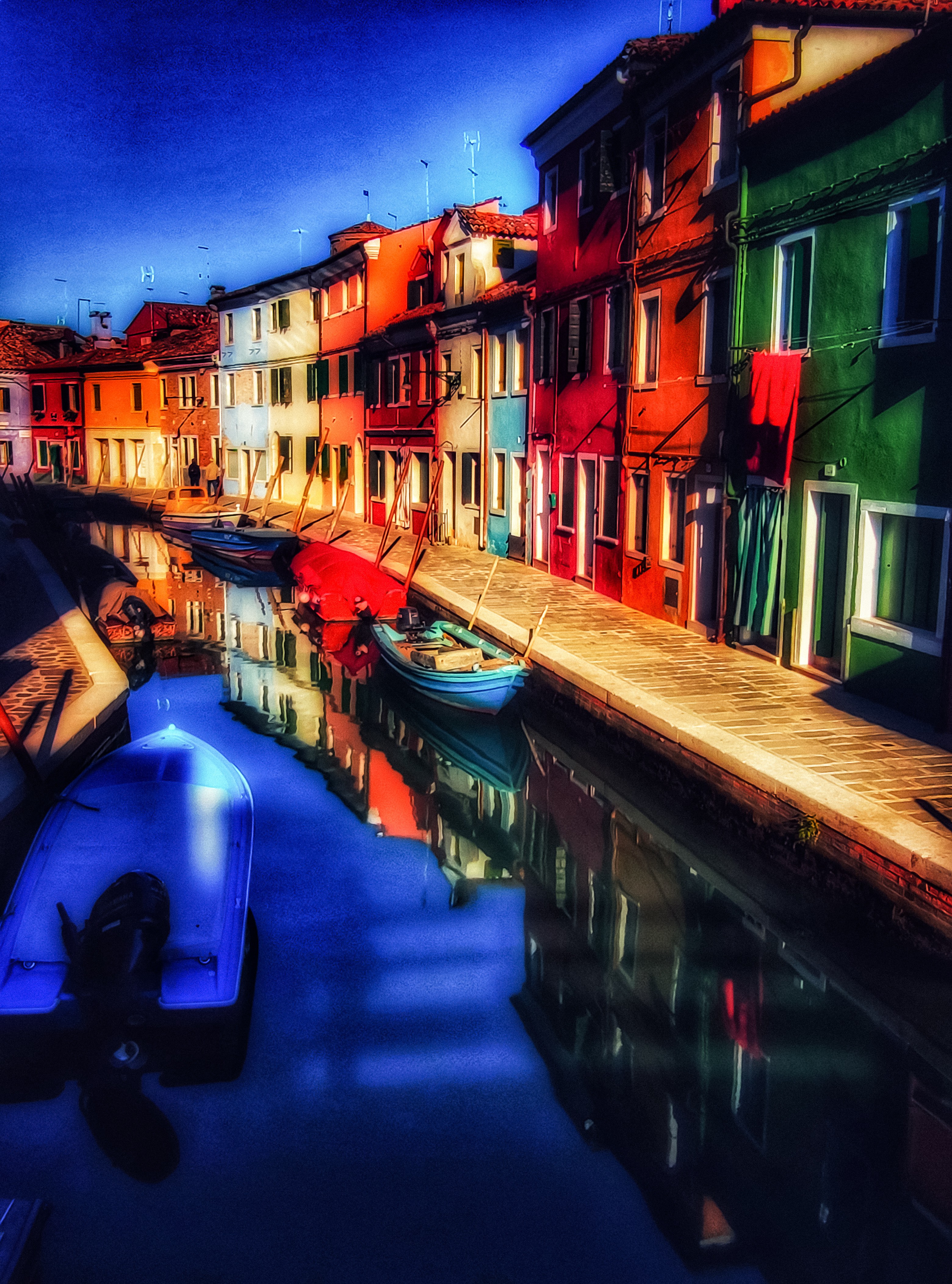 Dominique Leroy, Ile de Burano. Italie Dominique Leroy, Ile de Burano. Italie