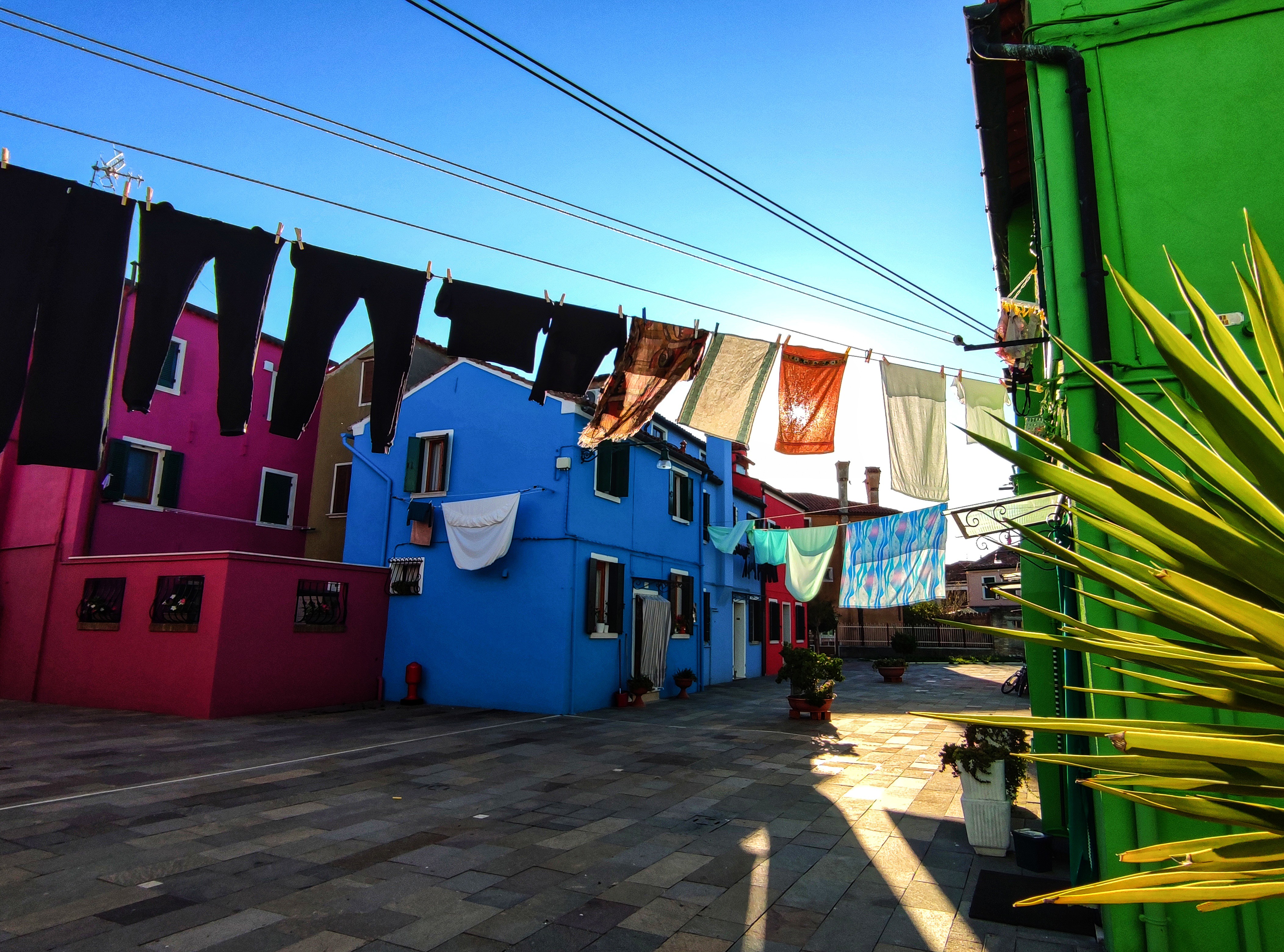 Dominique Leroy, Etendage. Burano. Ile Dominique Leroy, Etendage. Burano. Ile