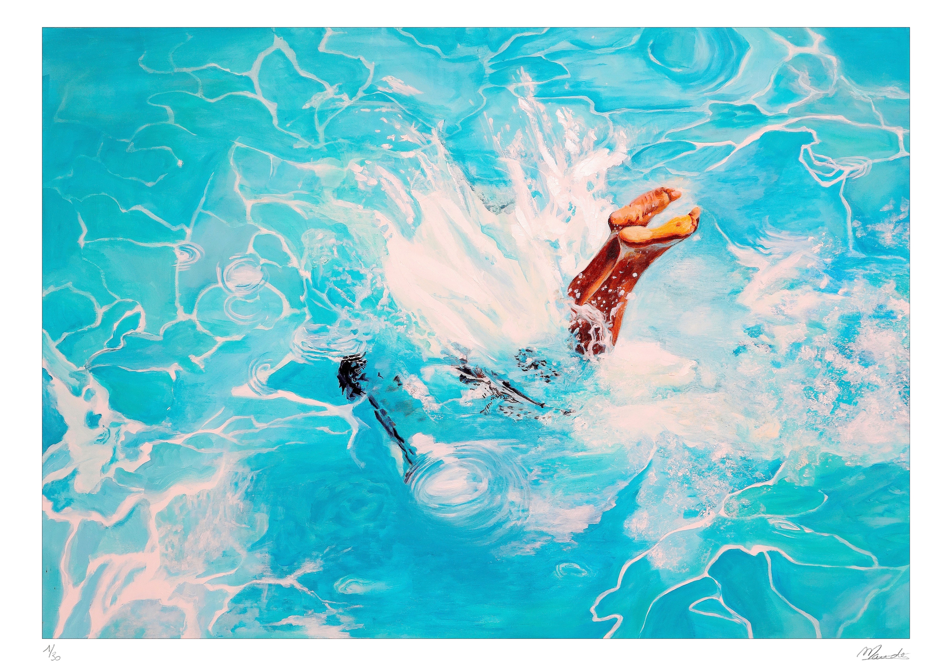 Maude Ovize, Le plongeon Maude Ovize, Le plongeon