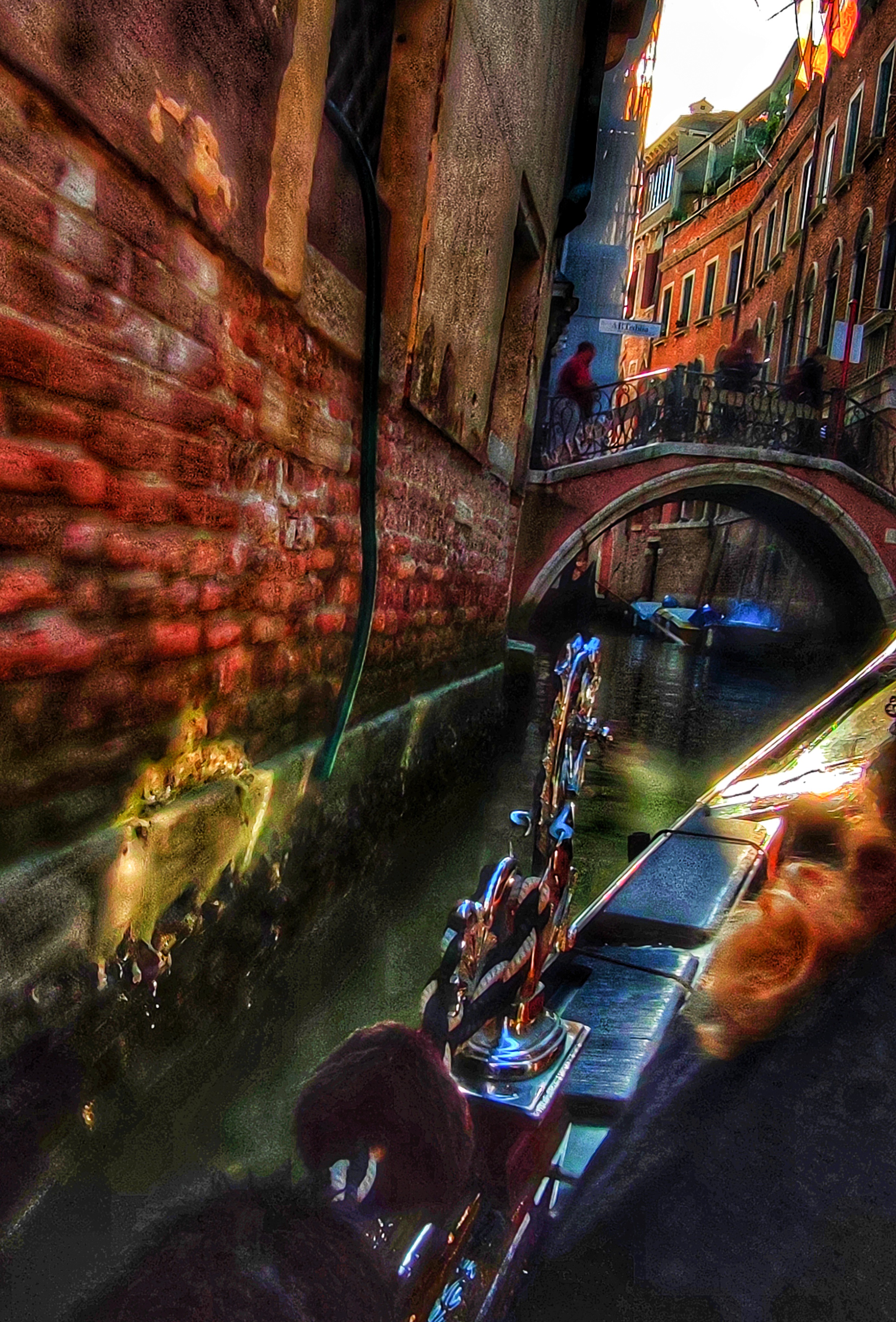 Dominique Leroy, Reflet de Gondole. Venise Dominique Leroy, Reflet de Gondole. Venise