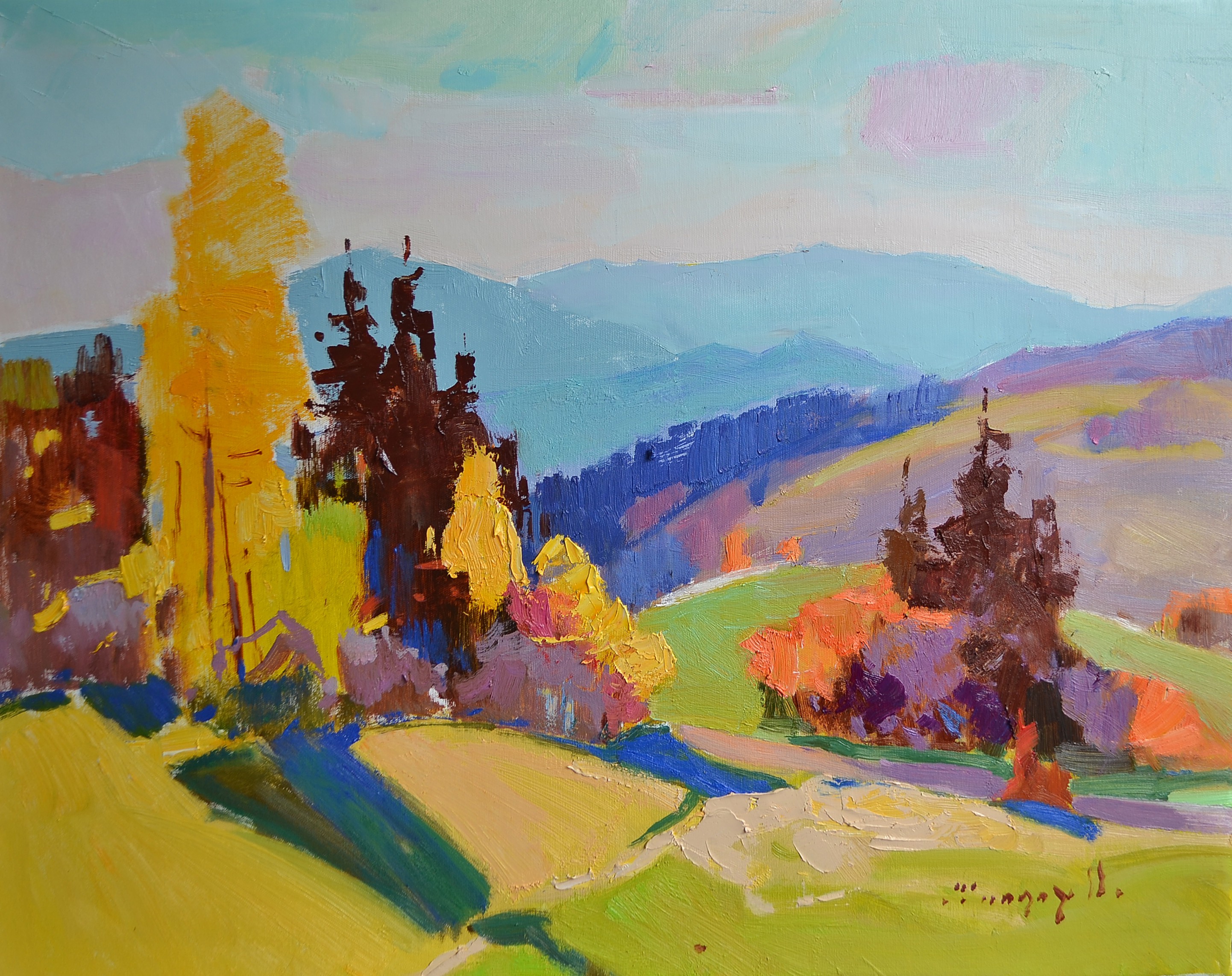 Alexander Shandor, Tenderness of autumn Alexander Shandor, Tenderness of autumn