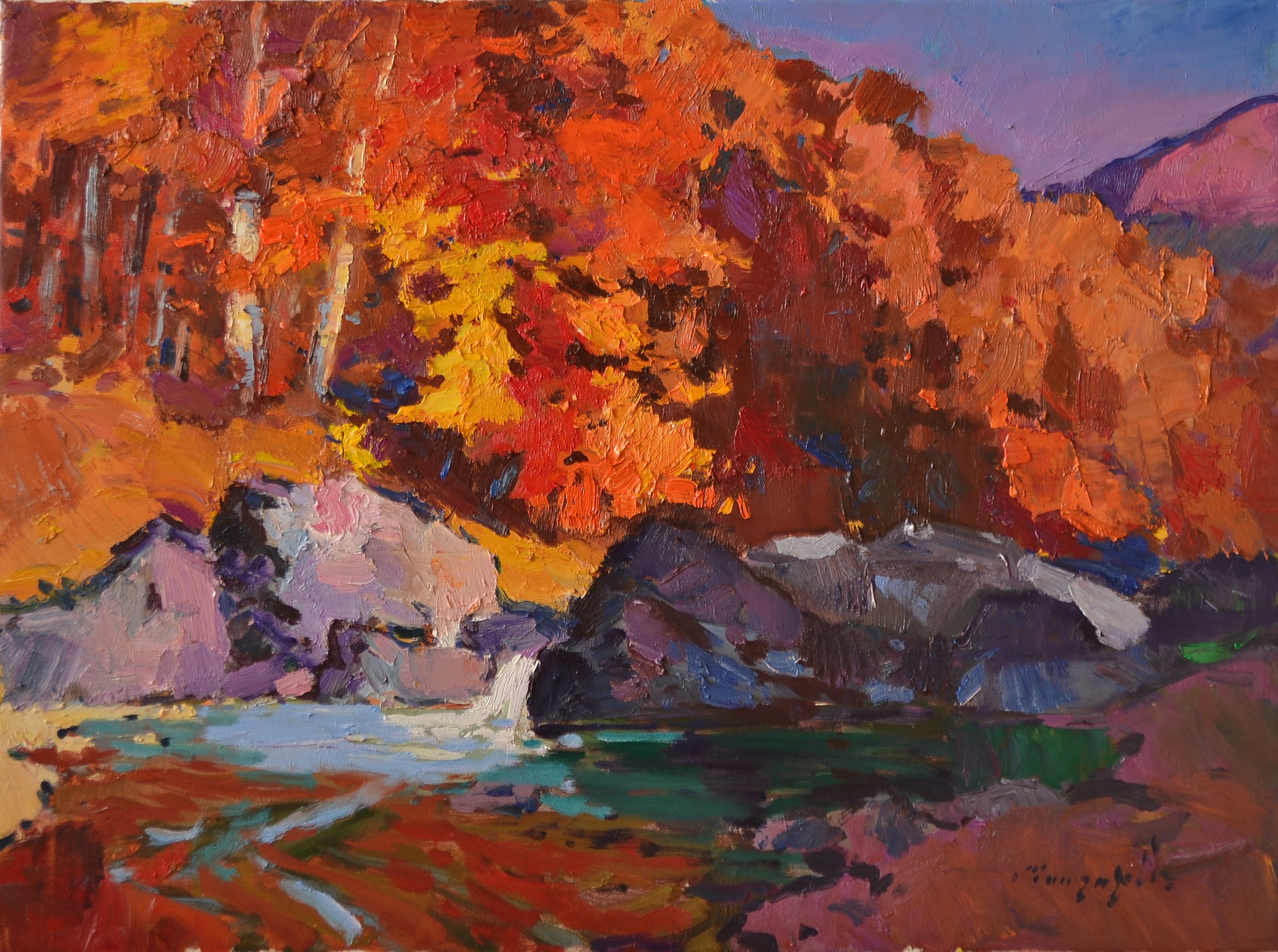 Alexander Shandor, Red autumn Alexander Shandor, Red autumn