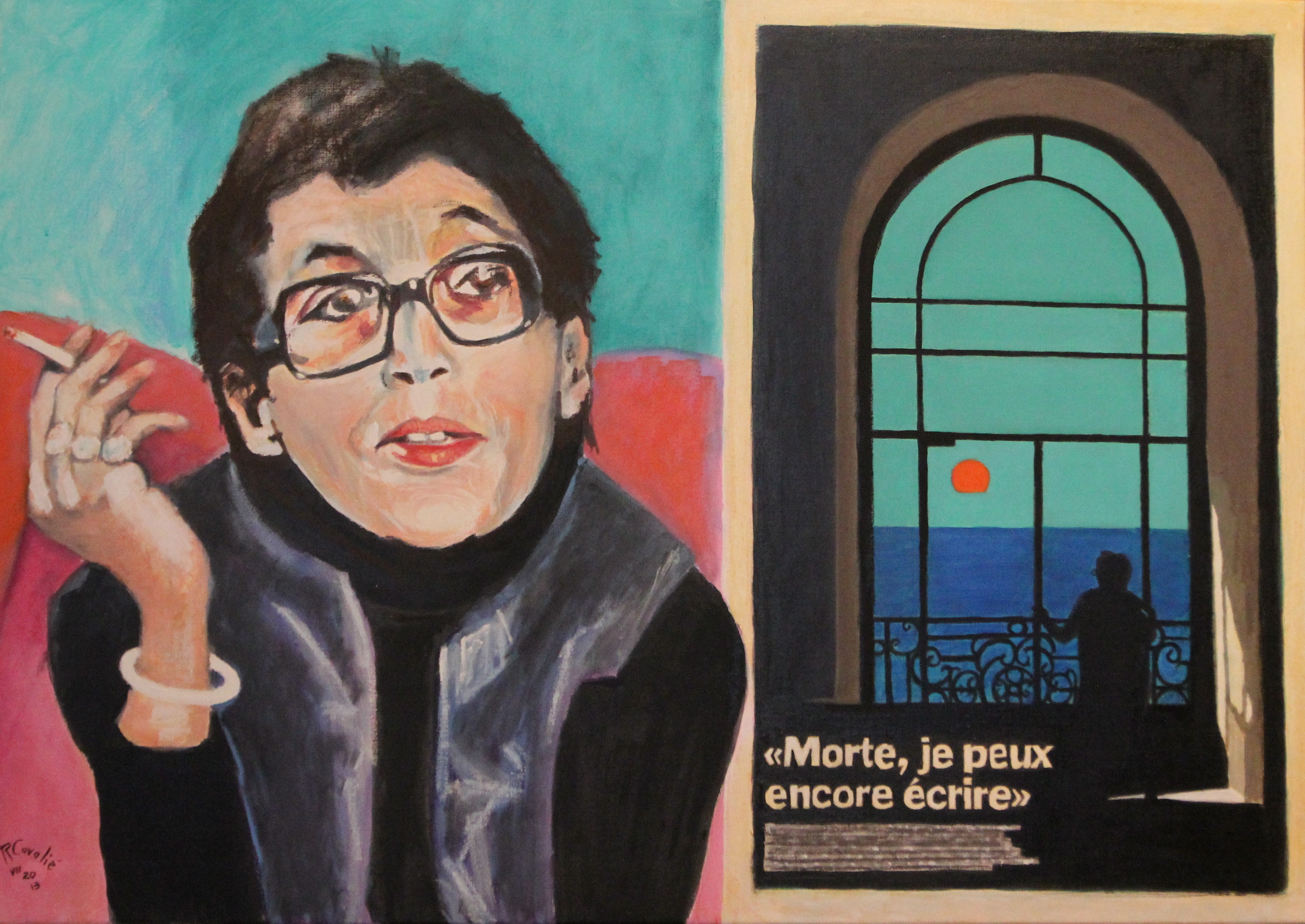 R. Cavalié, N° 925 Marguerite Duras R. Cavalié, N° 925 Marguerite Duras