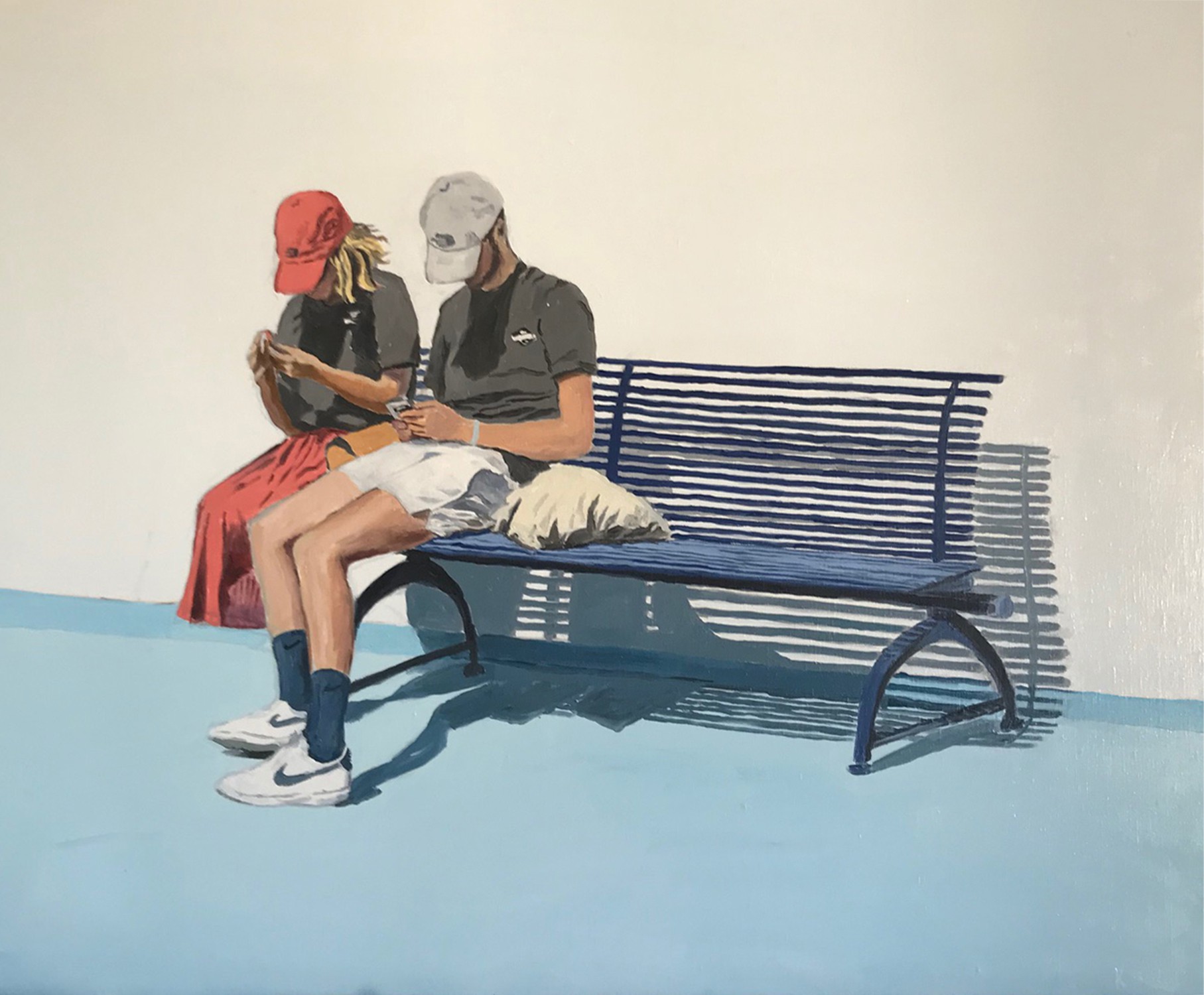 Karine Bartoli, Jeunes sur un banc Karine Bartoli, Jeunes sur un banc