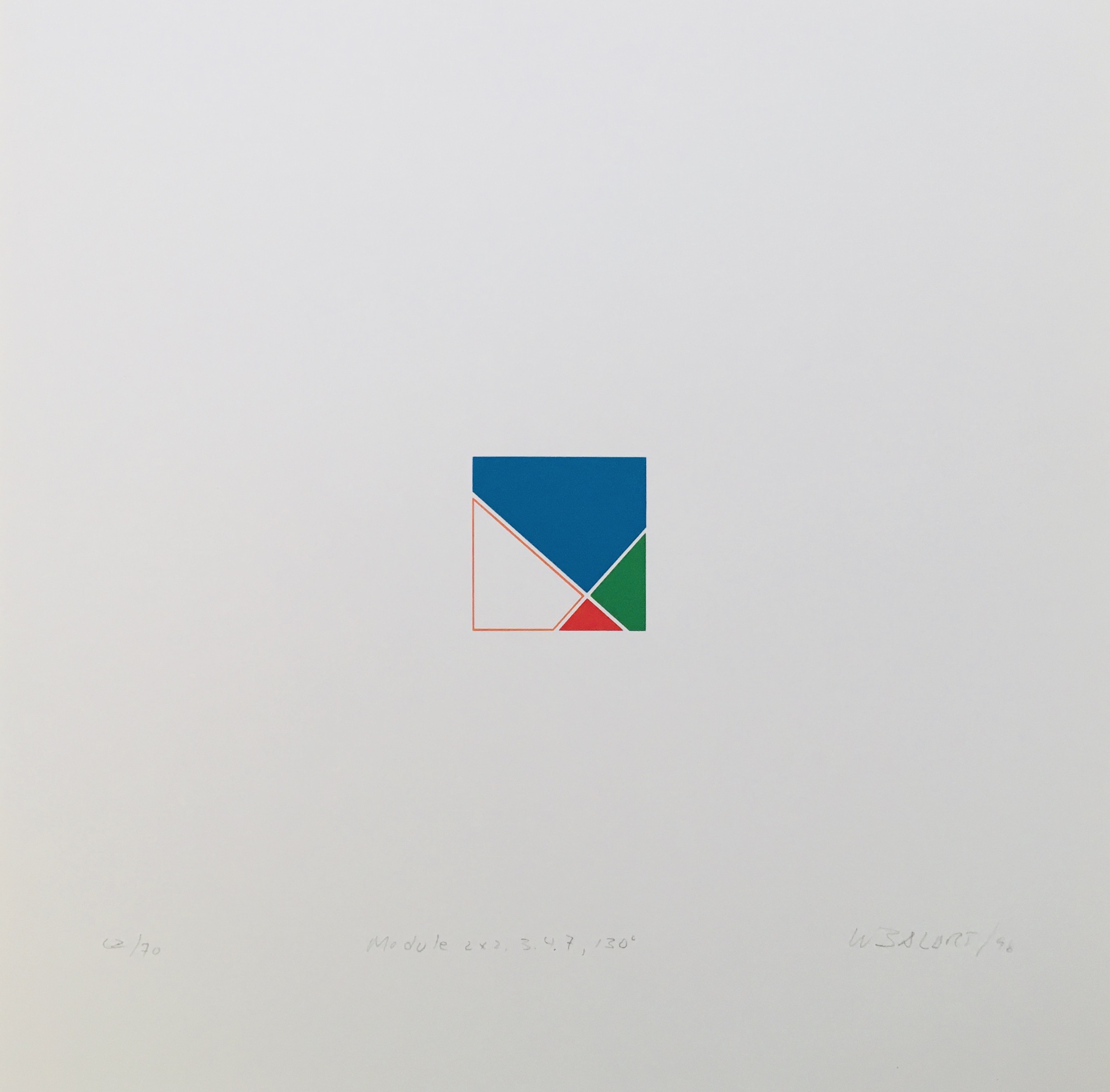 Waldo Balart, Module 2 x 2, 3.4.7, 130° Waldo Balart, Module 2 x 2, 3.4.7, 130°