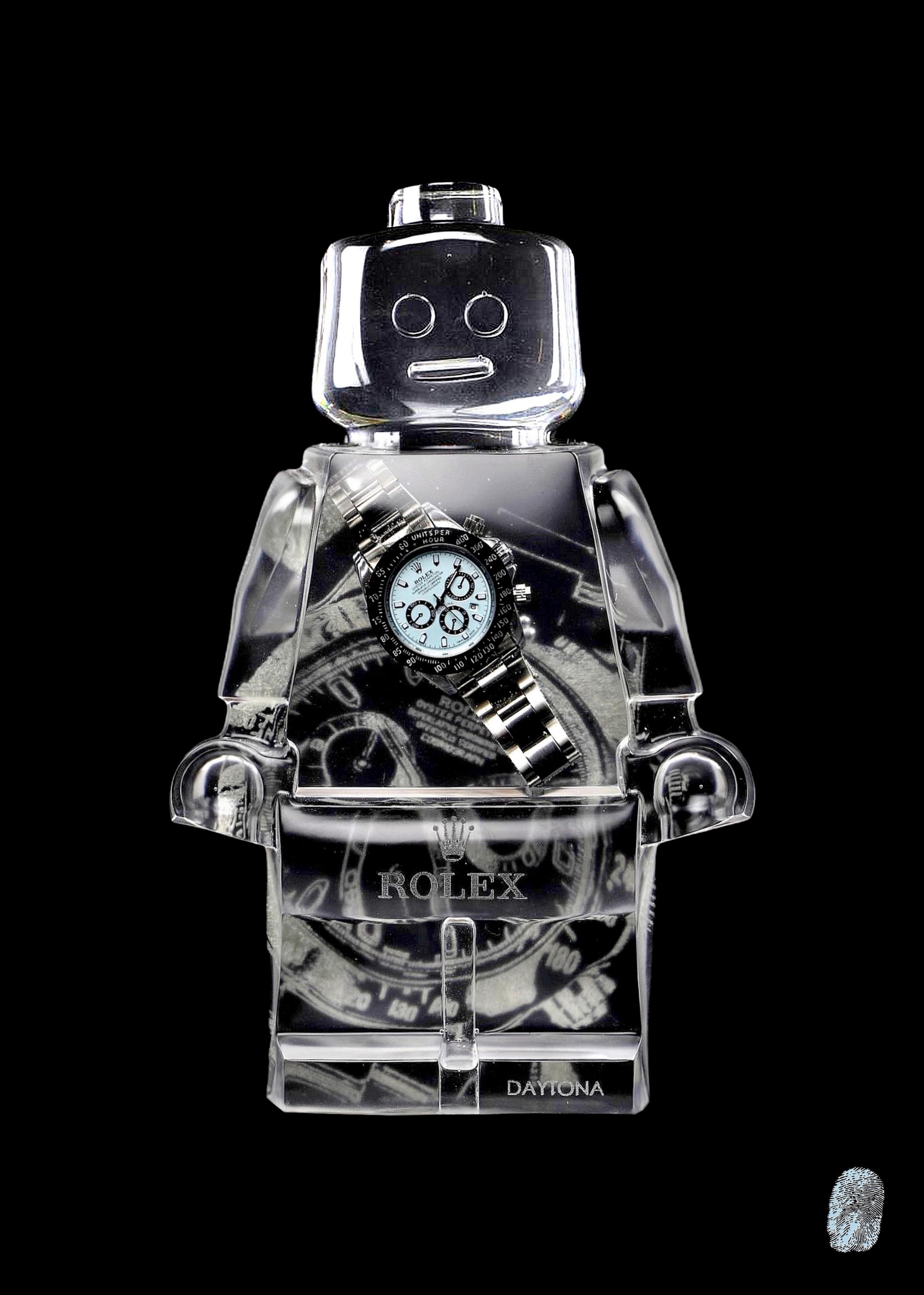 Vincent Sabatier, Rolex Daytona Silver Blue Vincent Sabatier, Rolex Daytona Silver Blue