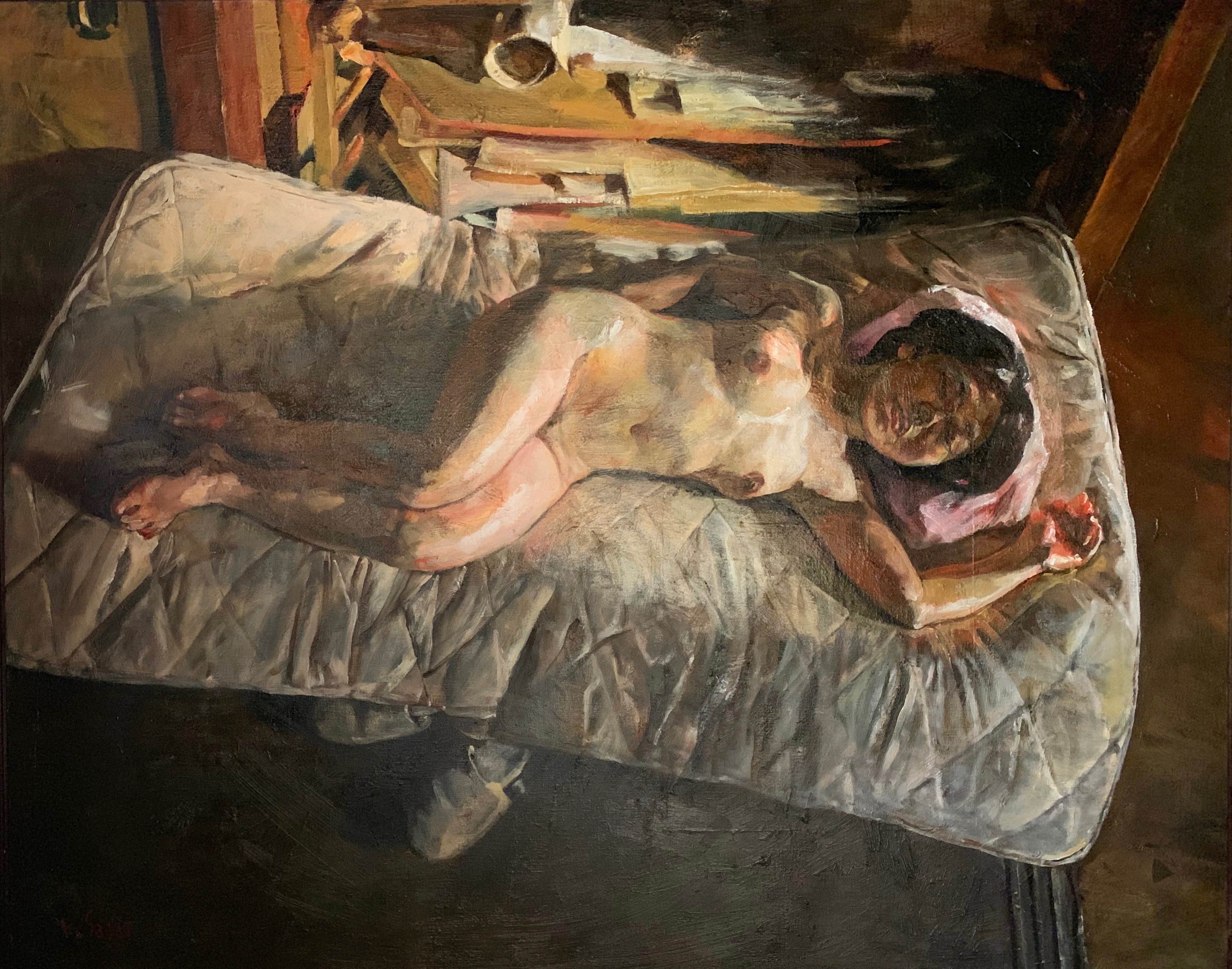 Kouta Sasai, Nudity woman lyingt Kouta Sasai, Nudity woman lyingt