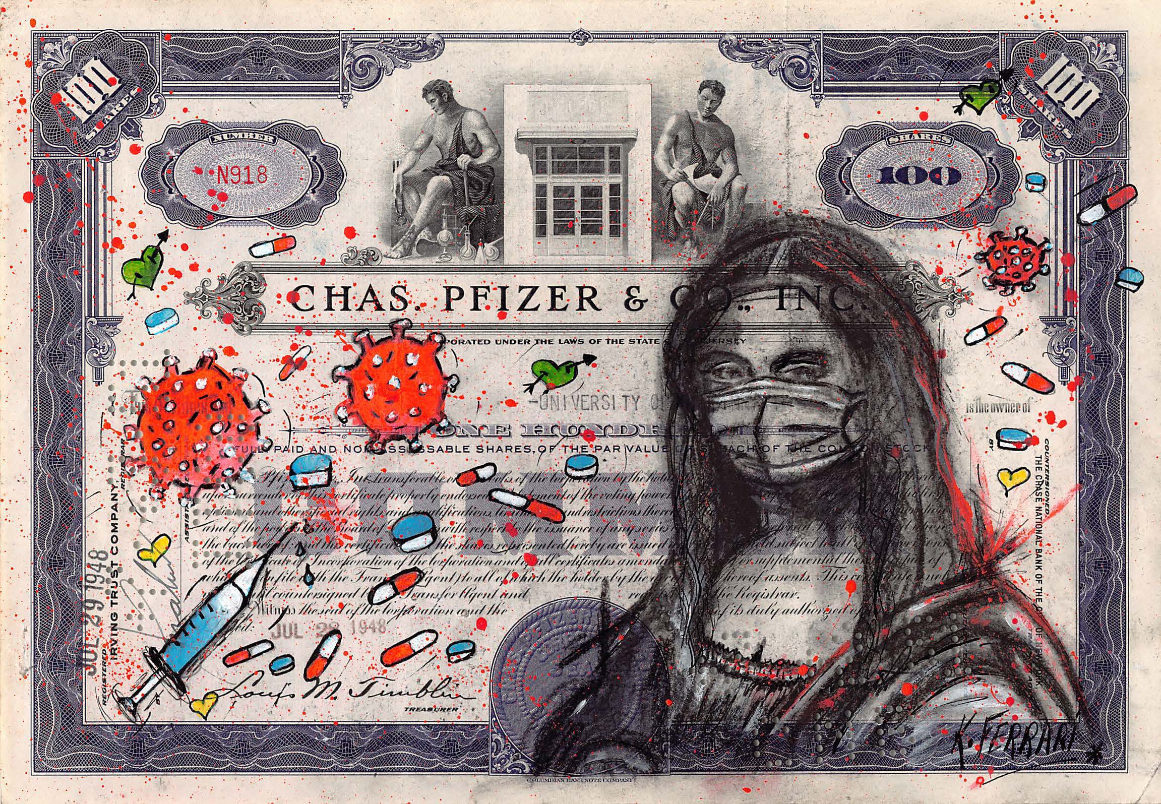Katia Ferrari, Mona Lisa Pfizer Katia Ferrari, Mona Lisa Pfizer