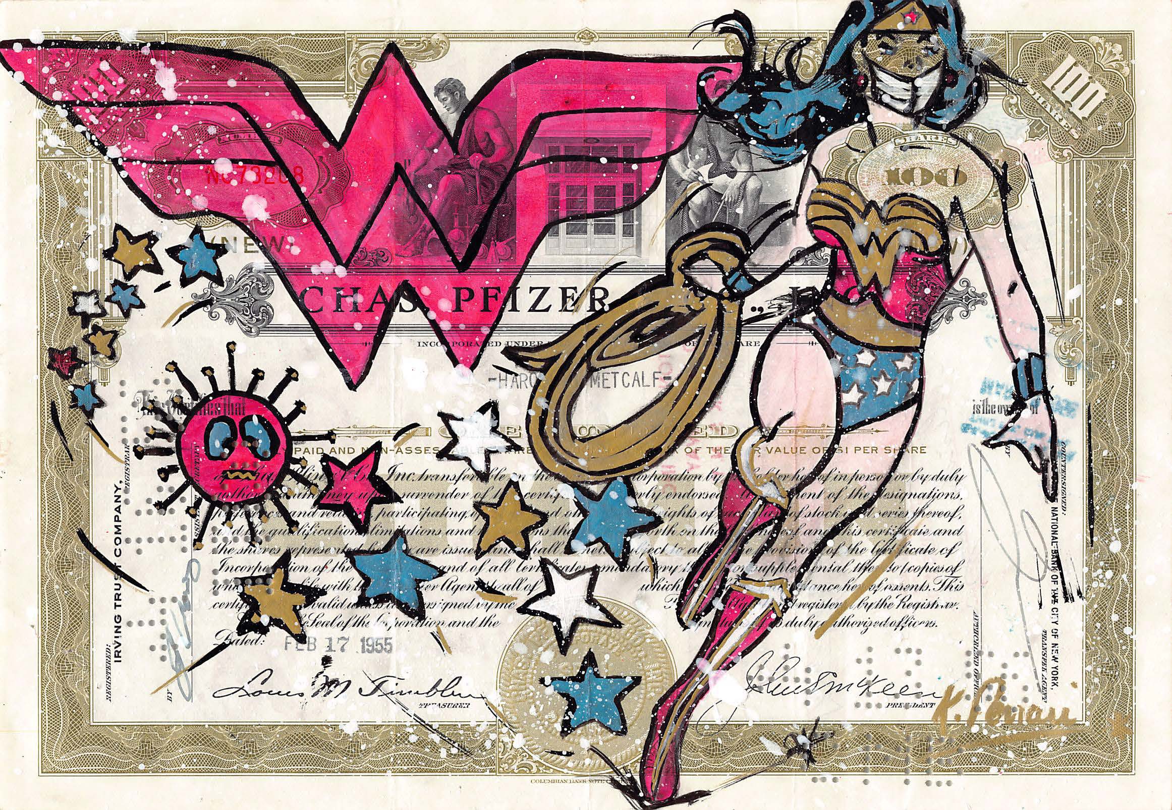 Katia Ferrari, Wonder Woman vs. Covid Katia Ferrari, Wonder Woman vs. Covid
