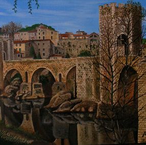 Gemälde, Besalú, Paco Ascón Callejo