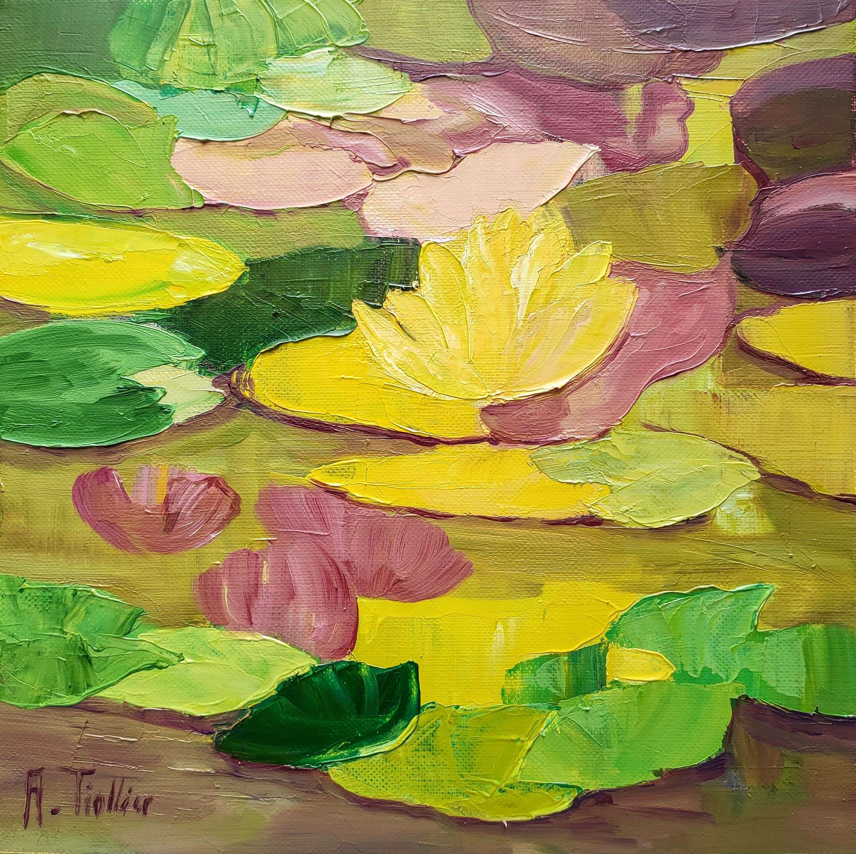 Agnès Tiollier, Nénuphars VII Agnès Tiollier, Nénuphars VII