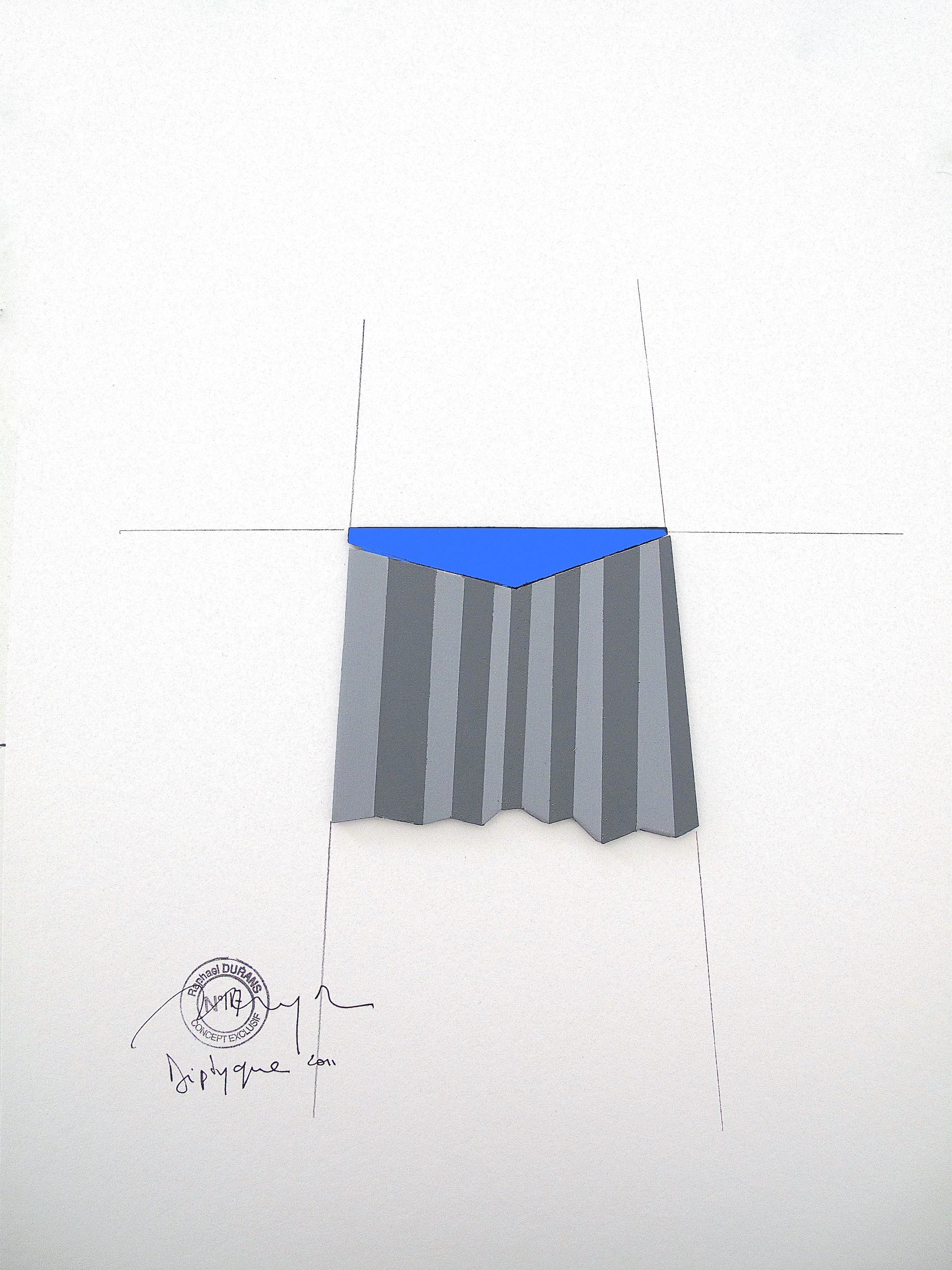 Raphael Durans, Oeuvre sur Papier Plume No.117 Raphael Durans, Oeuvre sur Papier Plume No.117