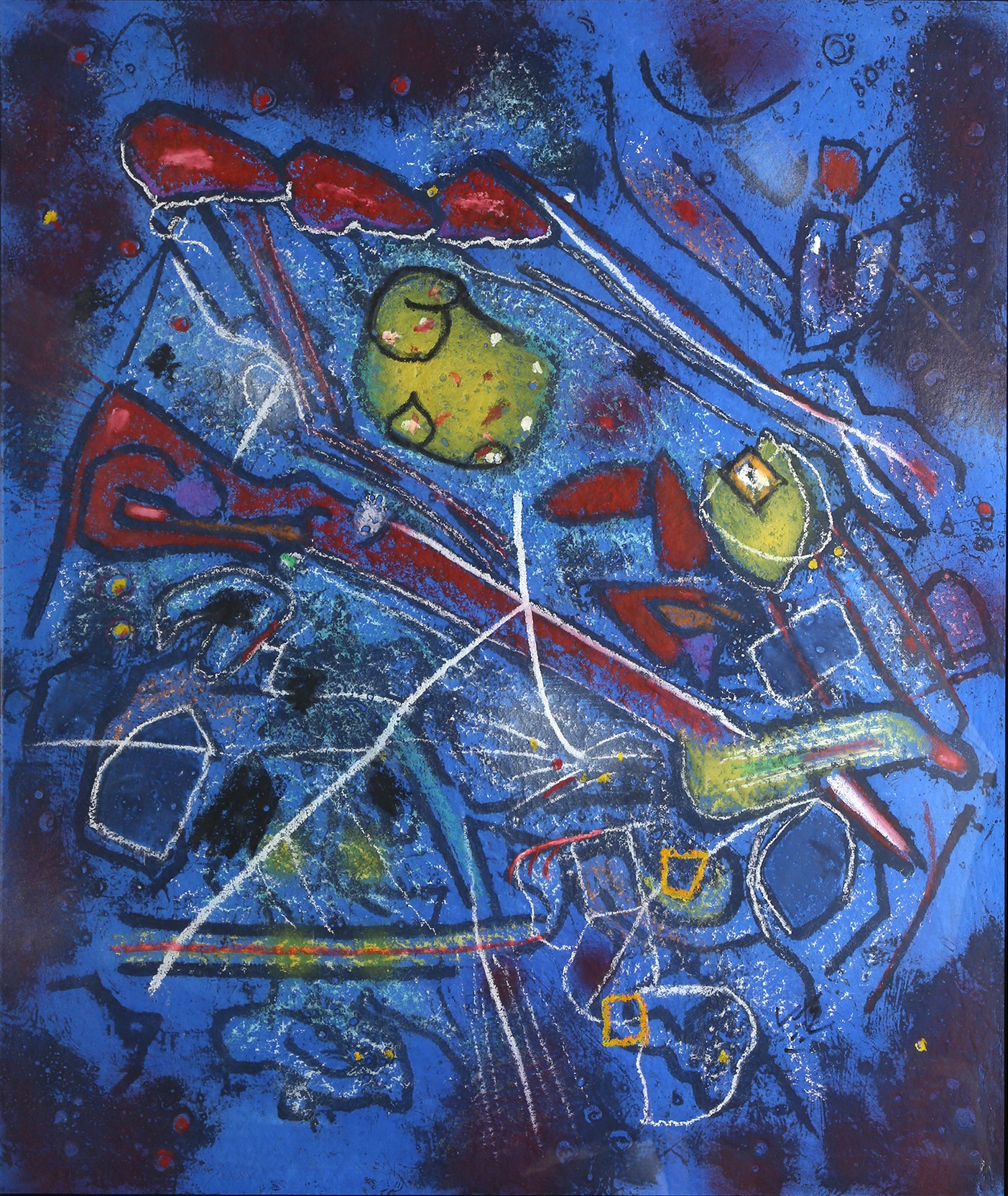 Roberto Matta, Redness of Blue Roberto Matta, Redness of Blue