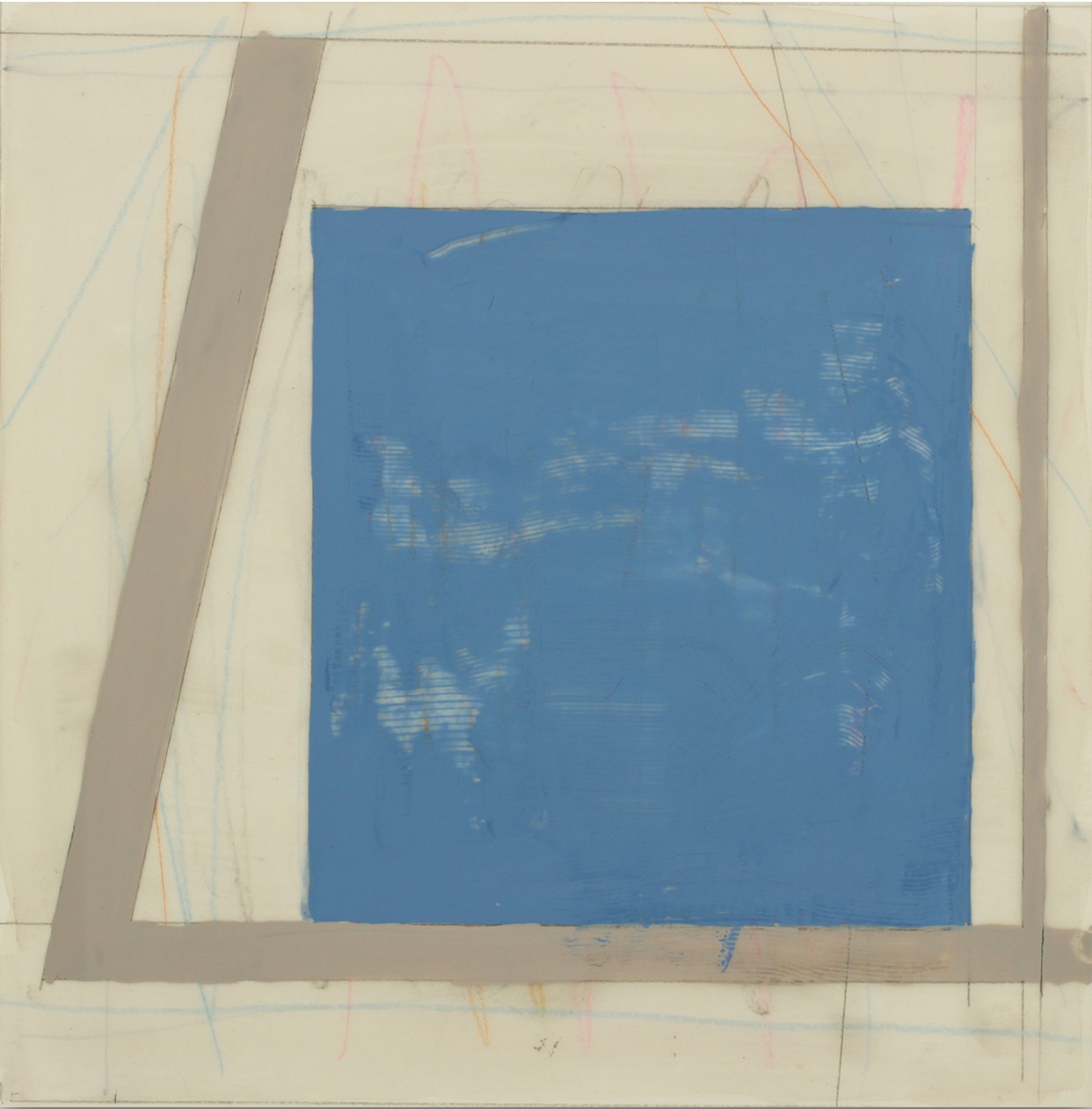 Elizabeth Gourlay, Broken line blue Elizabeth Gourlay, Broken line blue