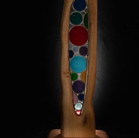 Sculpture, Totem Bulles, Jean-Jacques Joujon