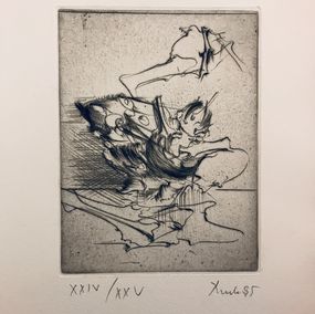 Print, Kafka - Le Terrier II, Miodrag Djuric (Dado)