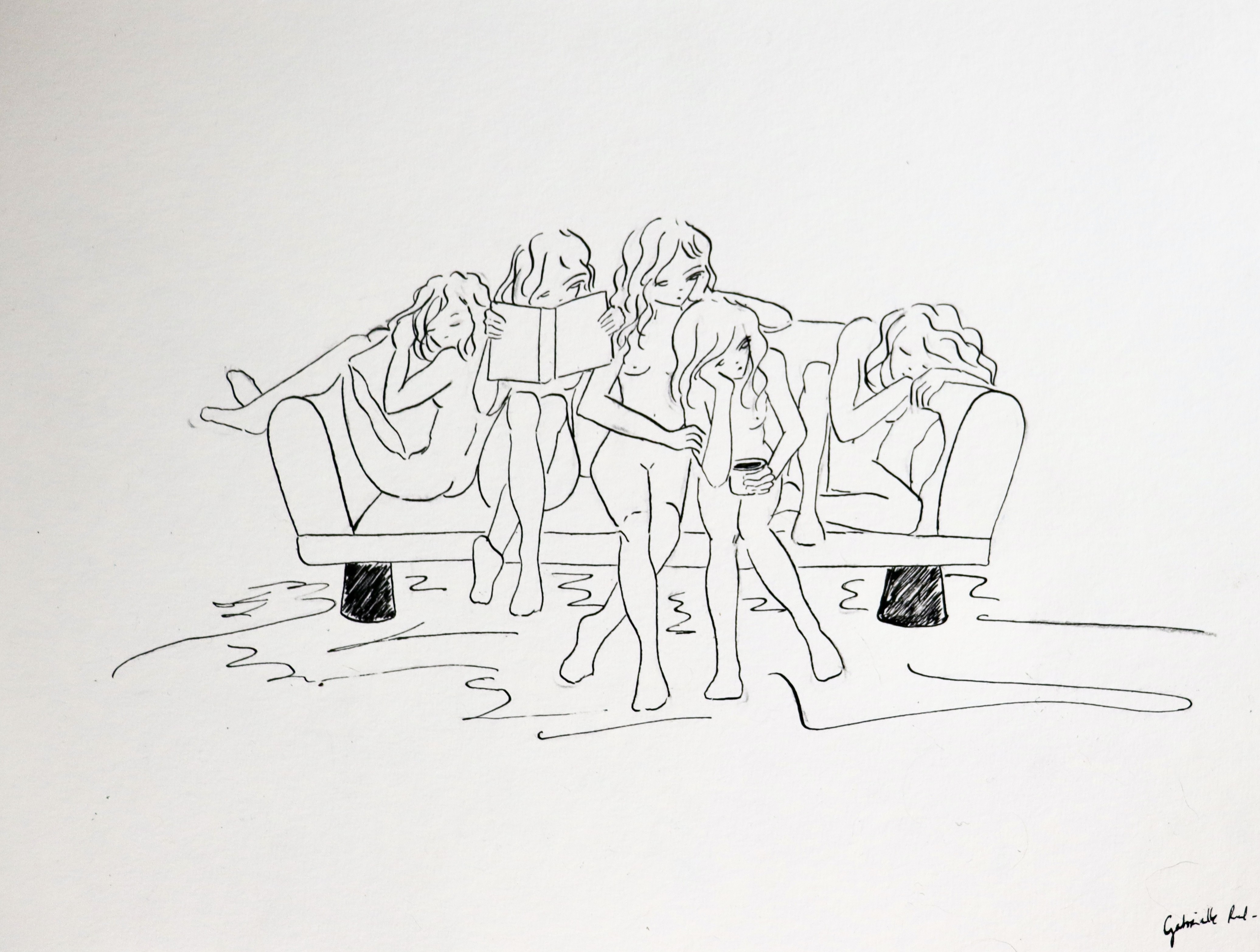 Gabrielle Rul, Life couch Gabrielle Rul, Life couch