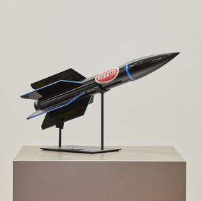 Sculpture, Bugatti rocket, Rémy Aillaud