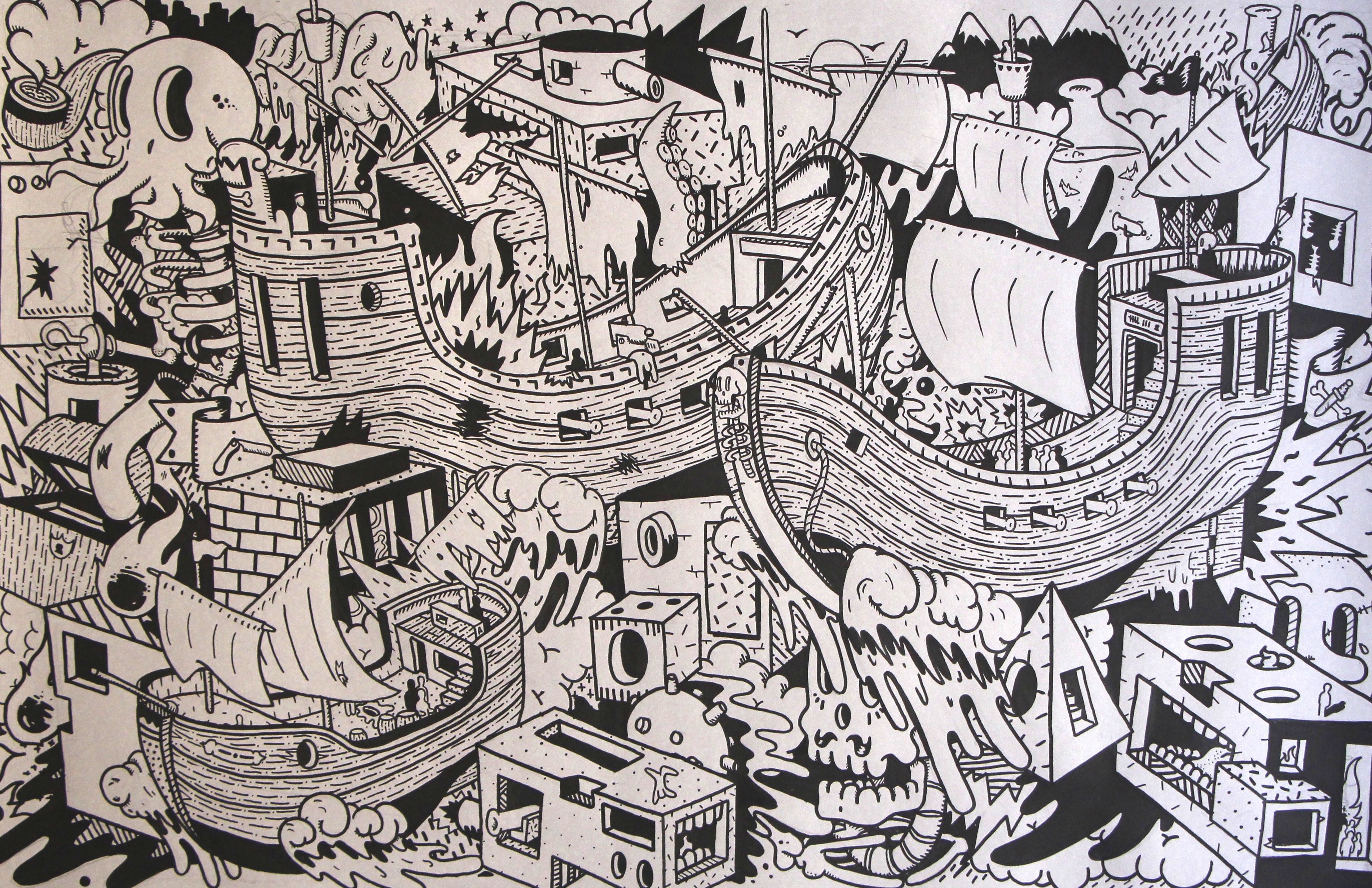 Paul Beausoleil, Sans titre au bateau Paul Beausoleil, Sans titre au bateau