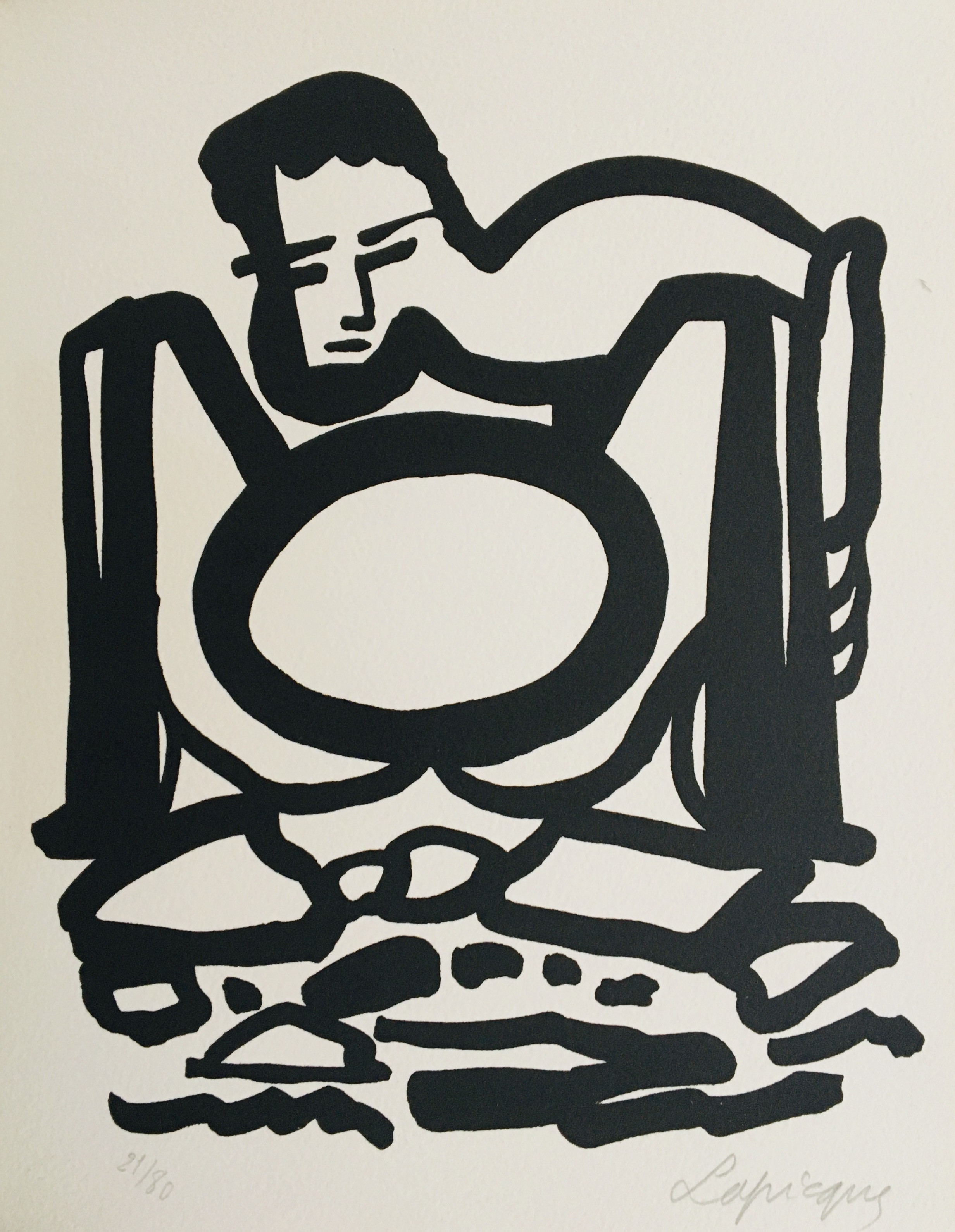 Charles Lapicque, Sans-titre Charles Lapicque, Sans-titre