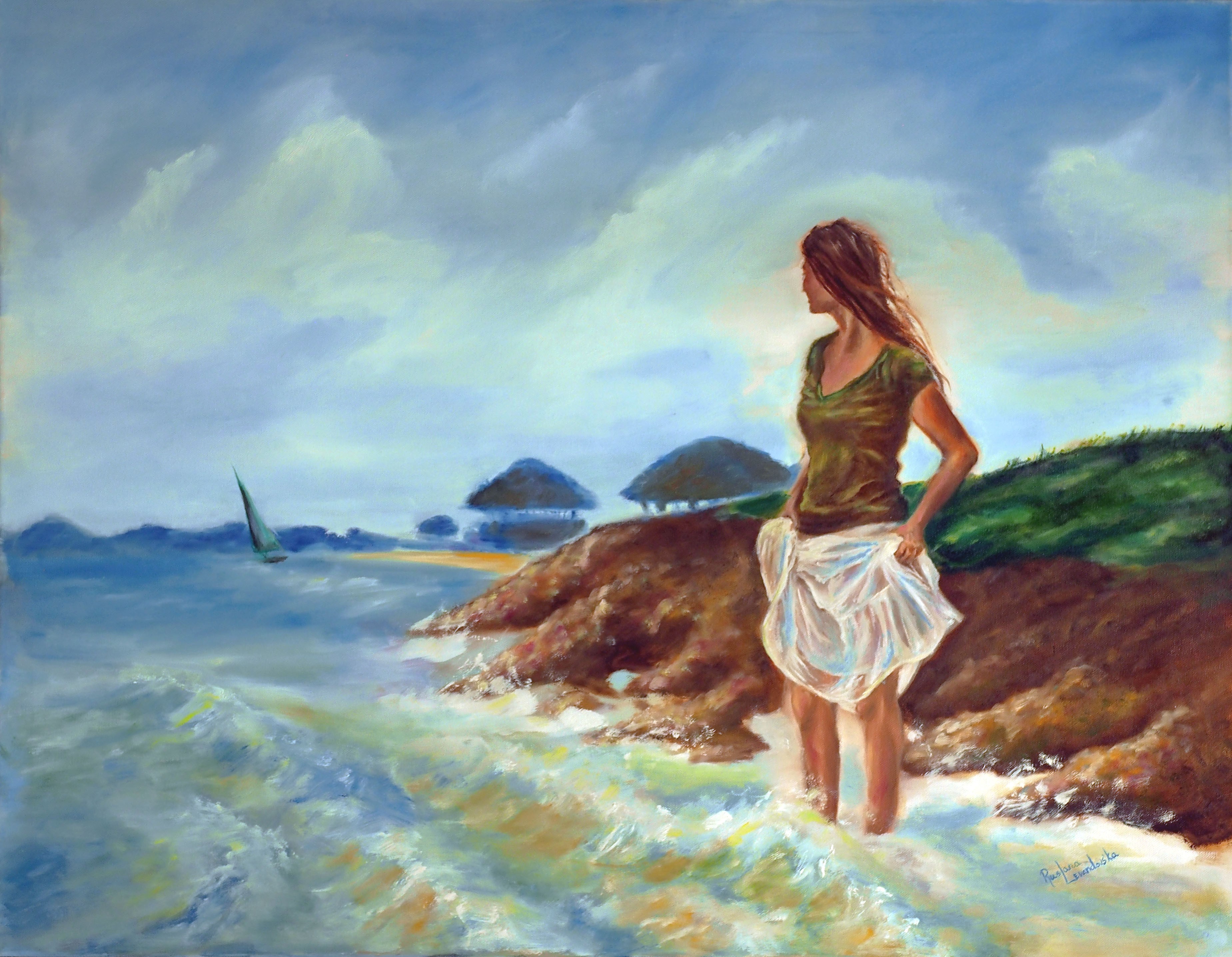 Ruslana Levandovska, The Sail and the Sea Ruslana Levandovska, The Sail and the Sea
