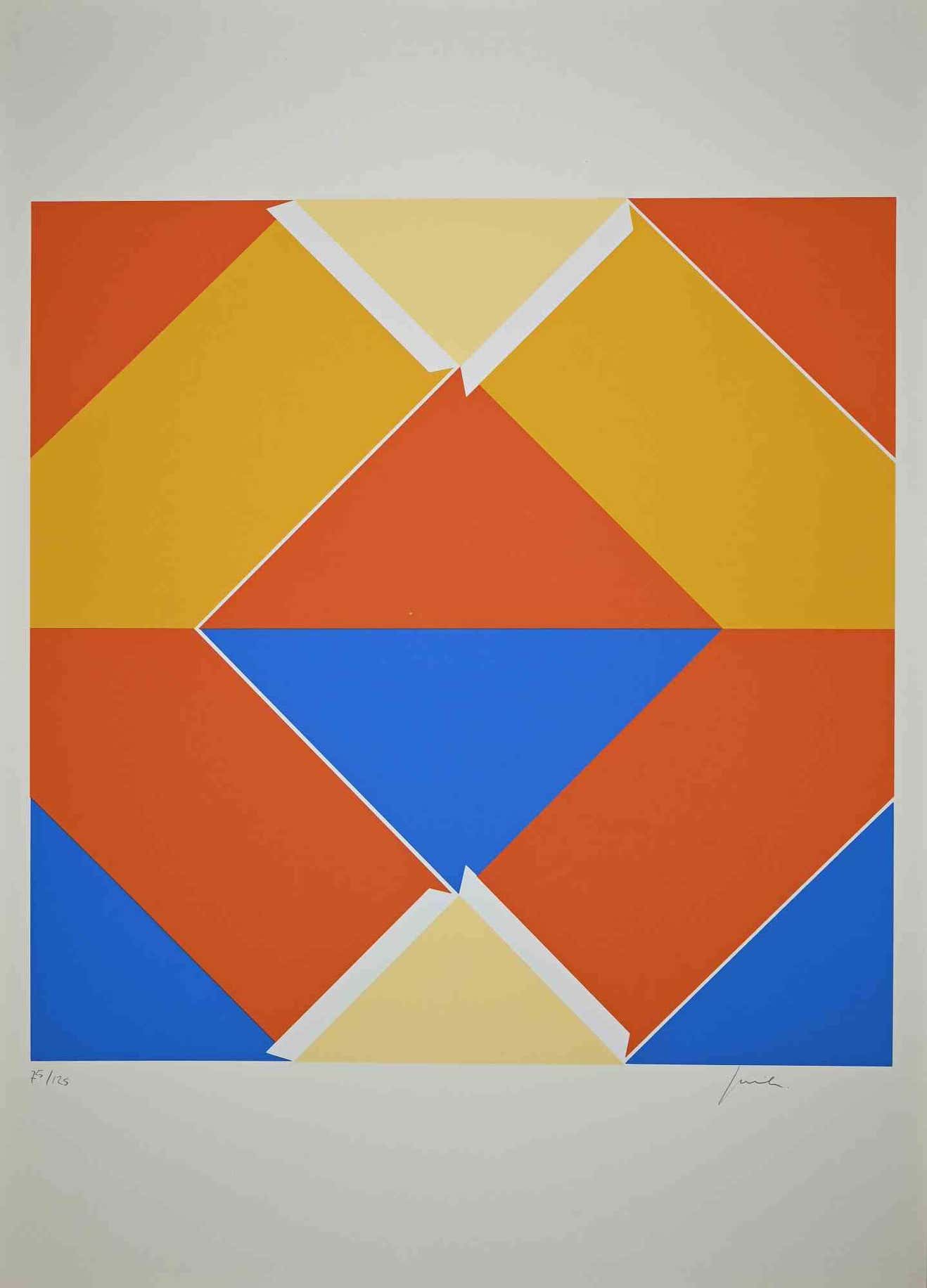 Franco Giuli, Rainbow Abstract Composition Franco Giuli, Rainbow Abstract Composition