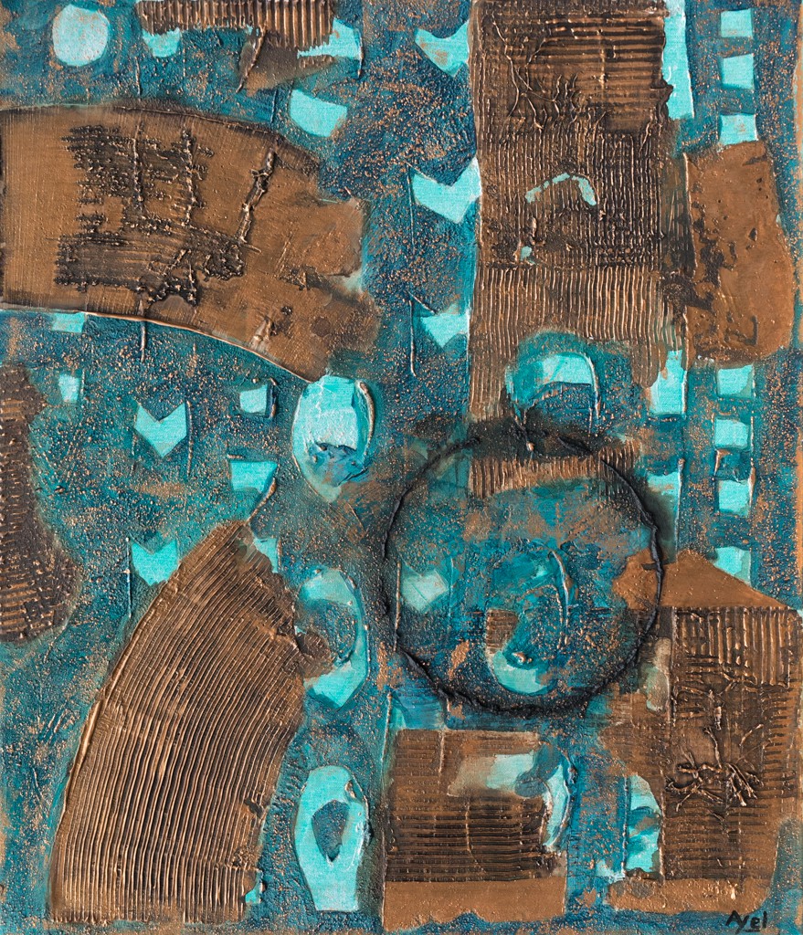 Jacques Ayel, Tache en migration - série Abstraction Jacques Ayel, Tache en migration - série Abstraction