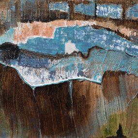Painting, Trachycarpus - série Abstraction, Jacques Ayel