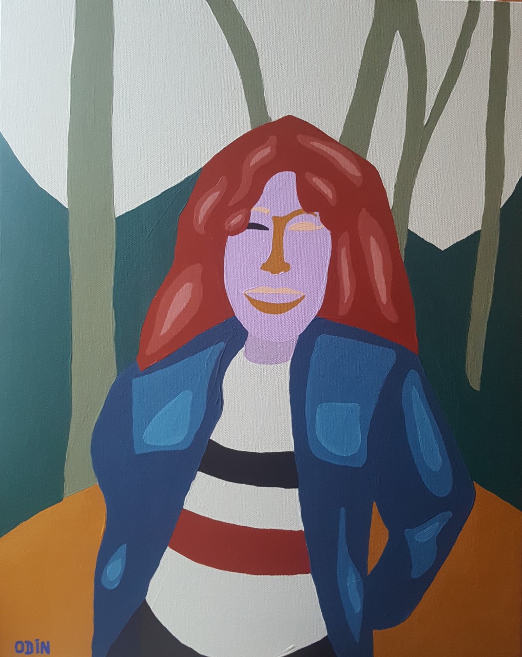 Odin Pigelet, Her smile in the wood Odin Pigelet, Her smile in the wood