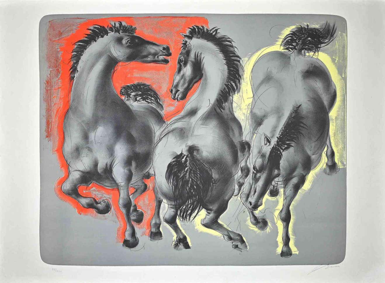 Hans Erni, Horses Hans Erni, Horses