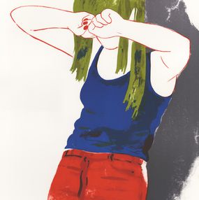 Print, La Fille aux Cheveux Verts, Françoise Pétrovitch