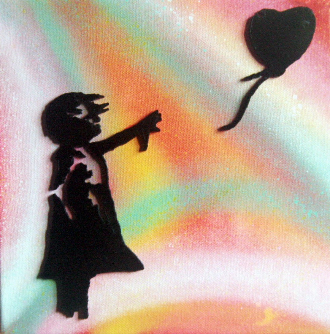 PyB, Girl banksy PyB, Girl banksy