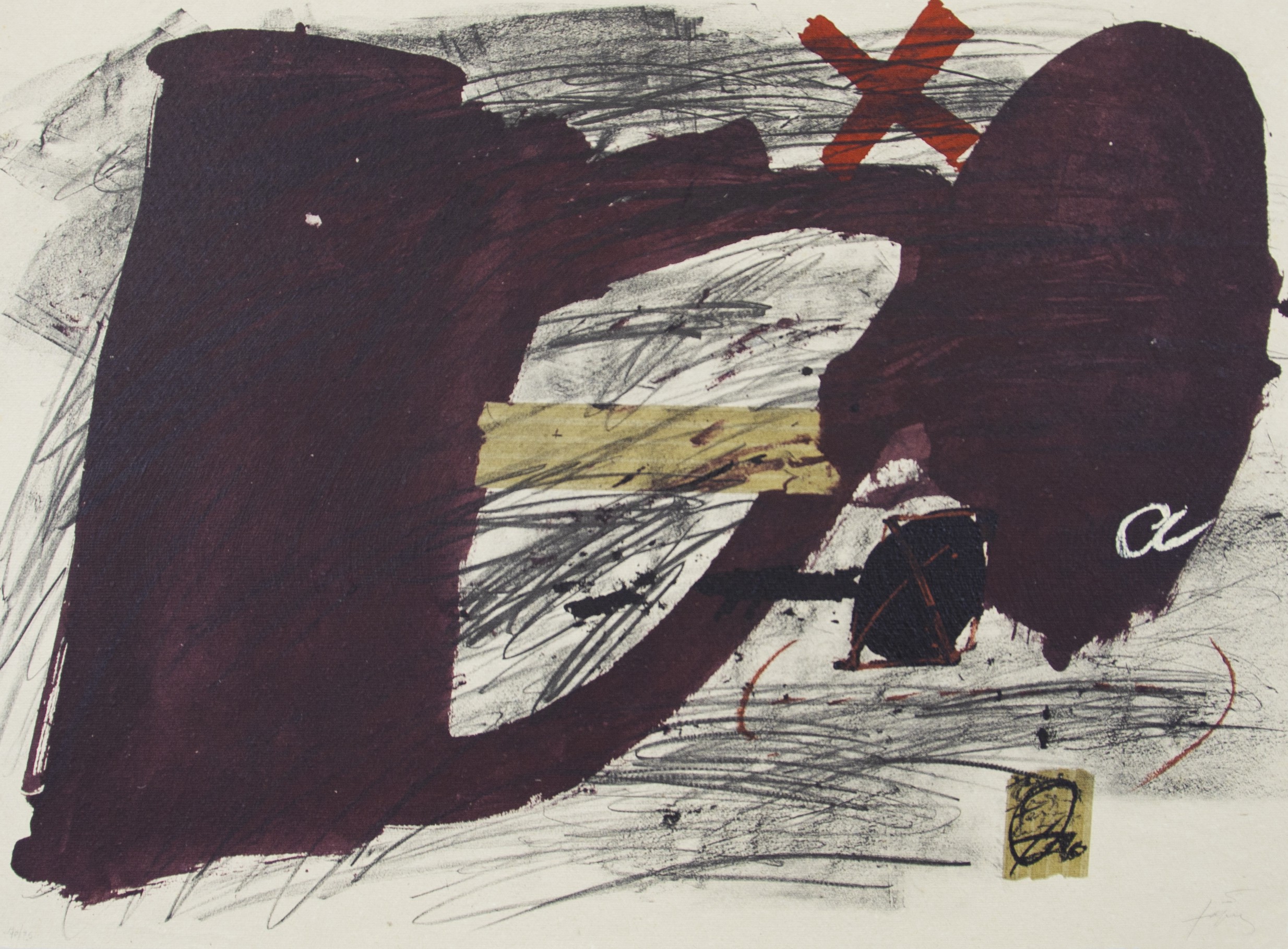 Antoni Tapies, Llambrec Material Antoni Tapies, Llambrec Material
