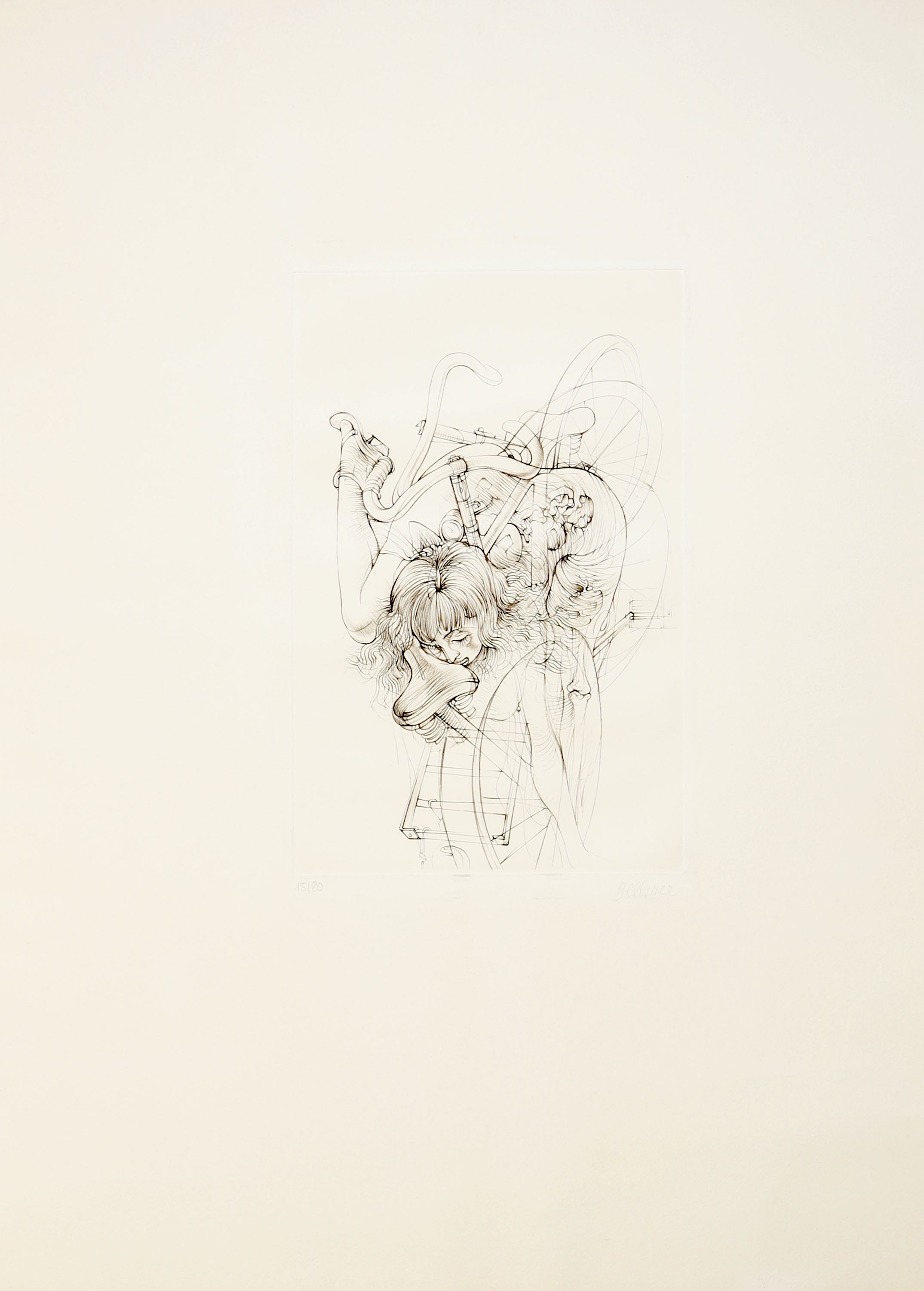 Hans Bellmer, Les Vélos. Pl. pour Initiation à la sexualité I Hans Bellmer, Les Vélos. Pl. pour Initiation à la sexualité I