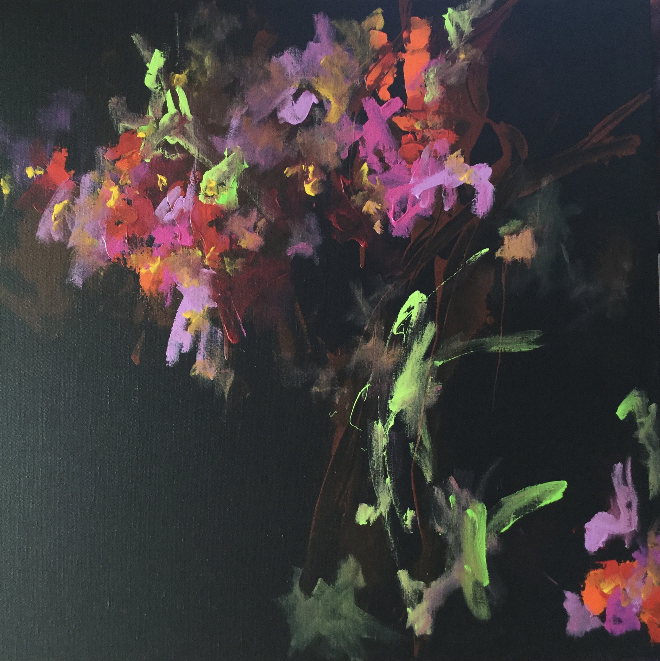 Viktoria Ganhao, Still life with summer flowers Viktoria Ganhao, Still life with summer flowers