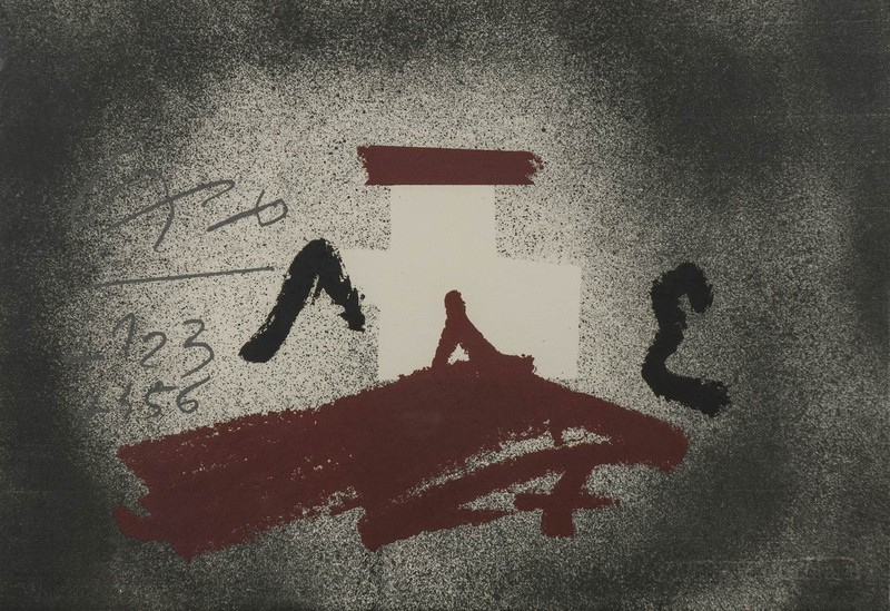 Antoni Tapies, Croix Blanche Antoni Tapies, Croix Blanche