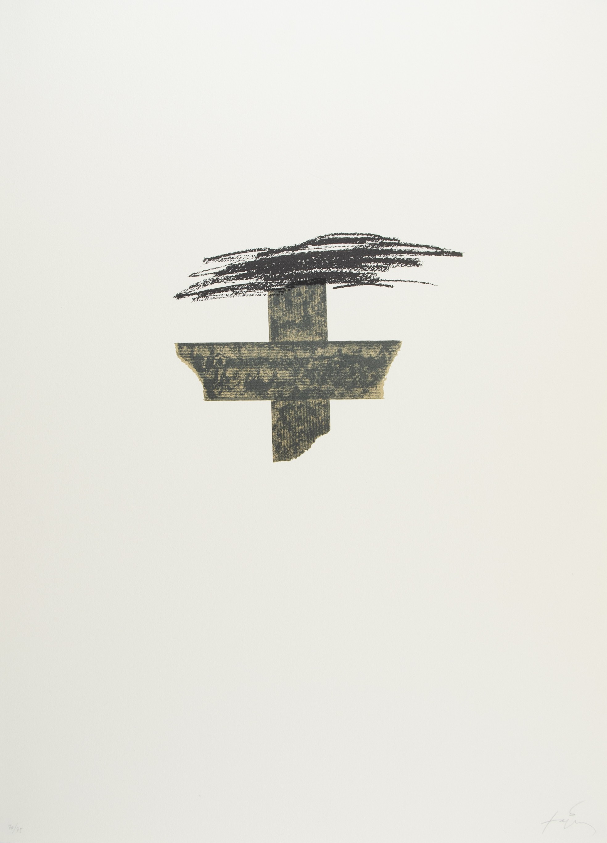 Antoni Tapies, Llambrec material Antoni Tapies, Llambrec material