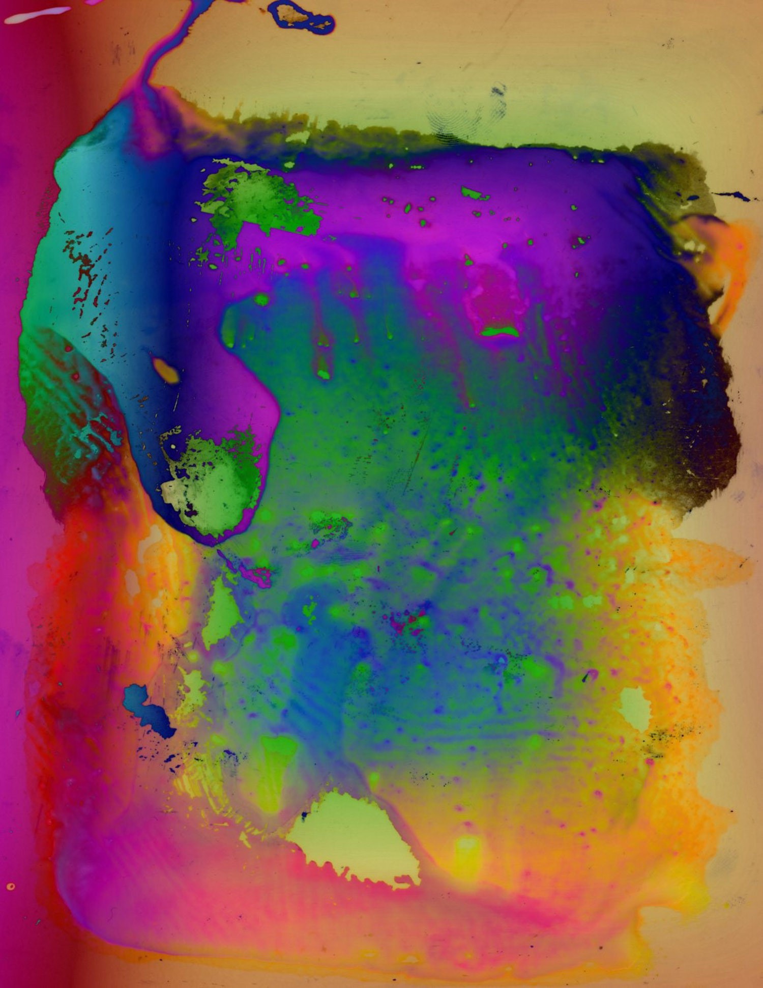 Sven Pfrommer, Abstract Scanography XVIII Sven Pfrommer, Abstract Scanography XVIII