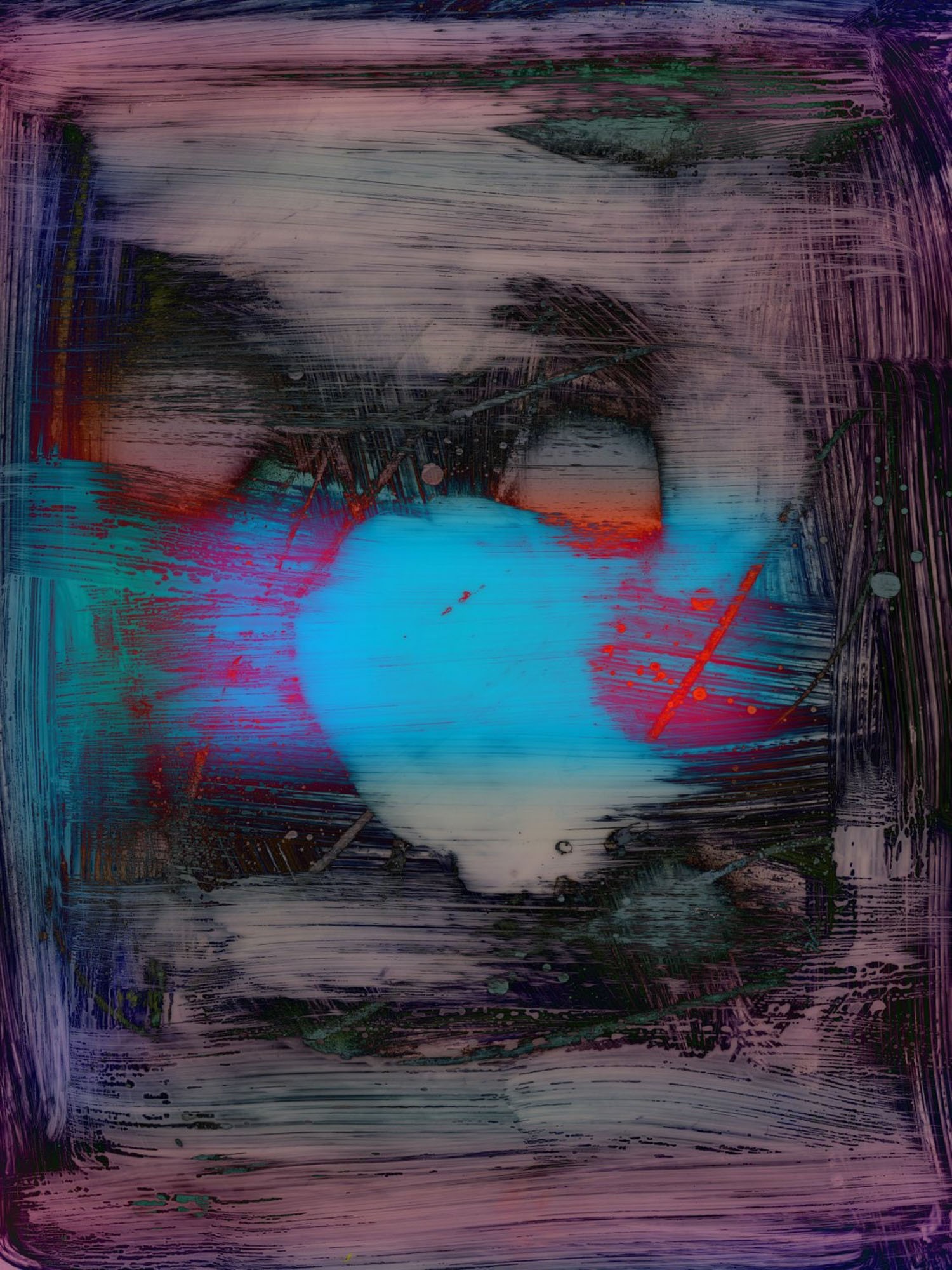 Sven Pfrommer, Abstract Scanography II Sven Pfrommer, Abstract Scanography II