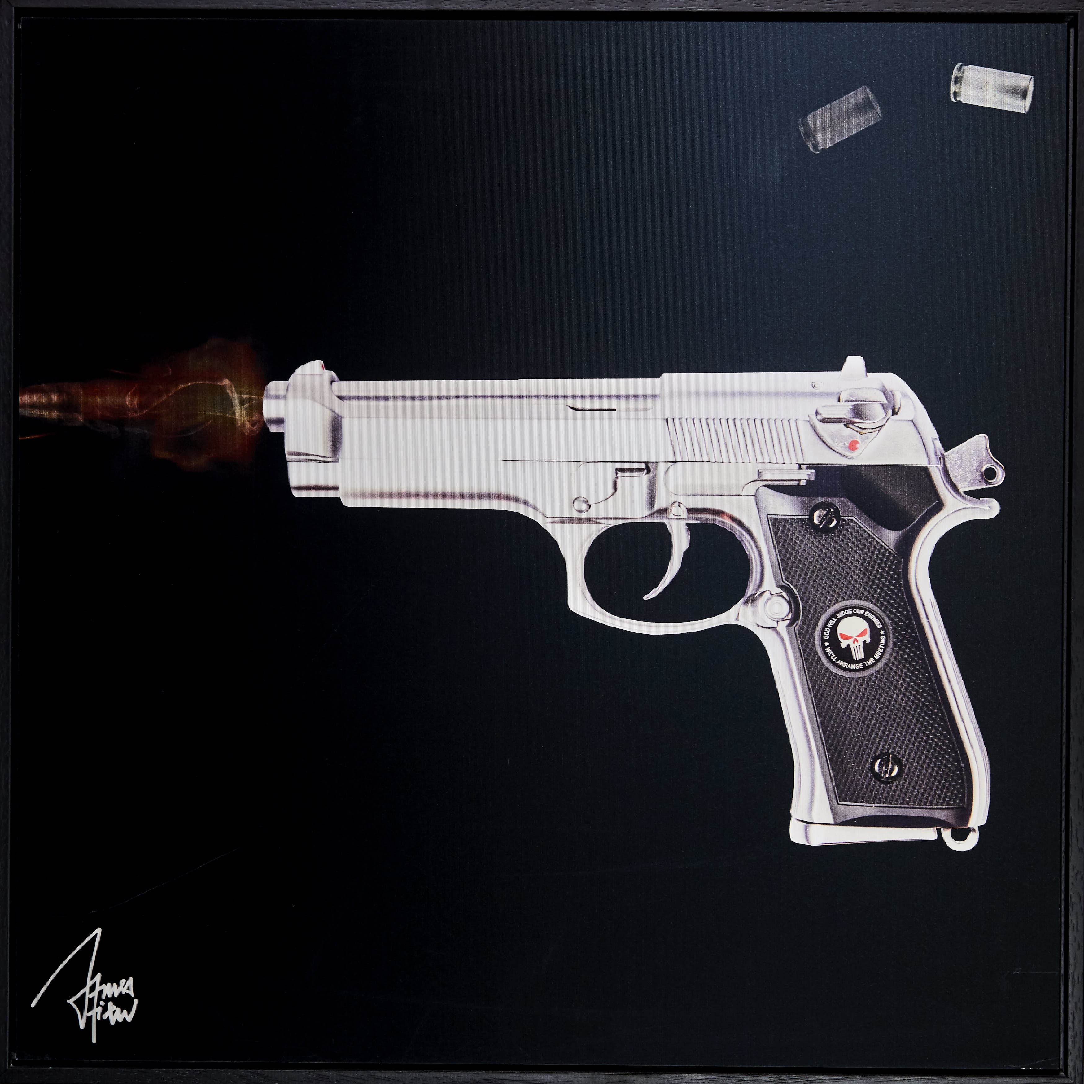 Diederik Van Apple, Golden LV Gun (2021), Available for Sale