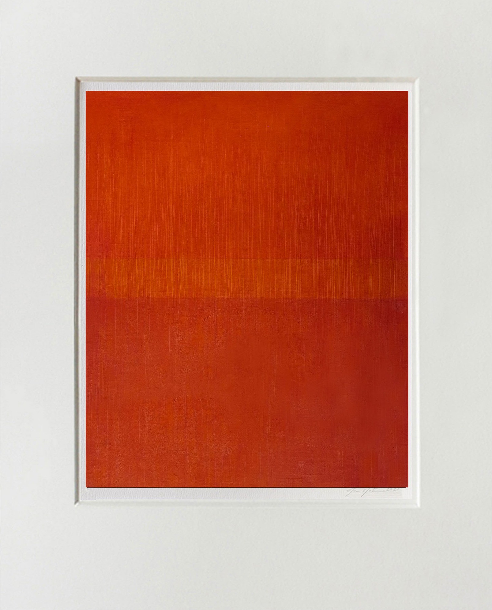 Janise Yntema, Linear Orange Janise Yntema, Linear Orange