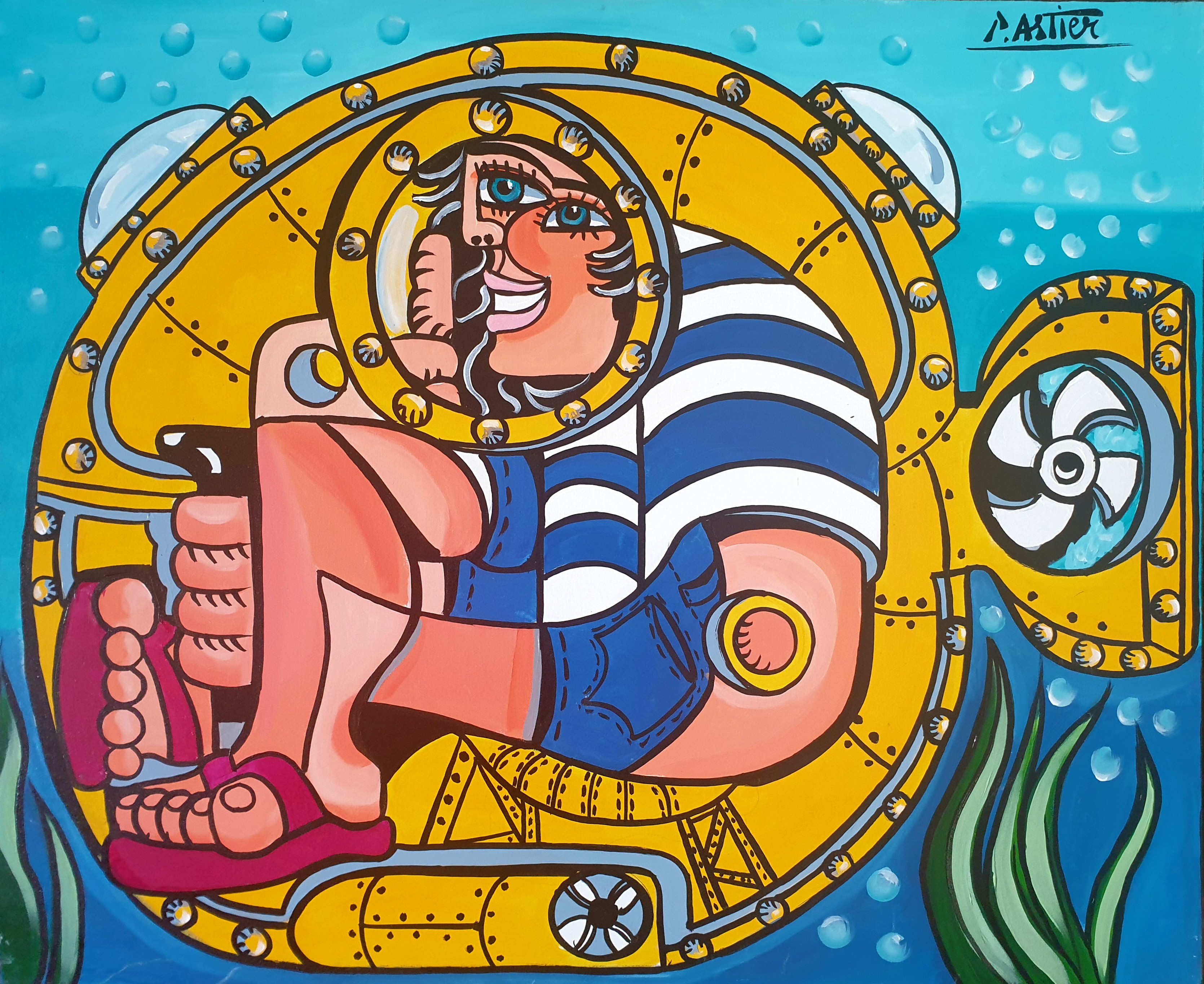 Pascal Astier, Sous Marin Jaune Pascal Astier, Sous Marin Jaune